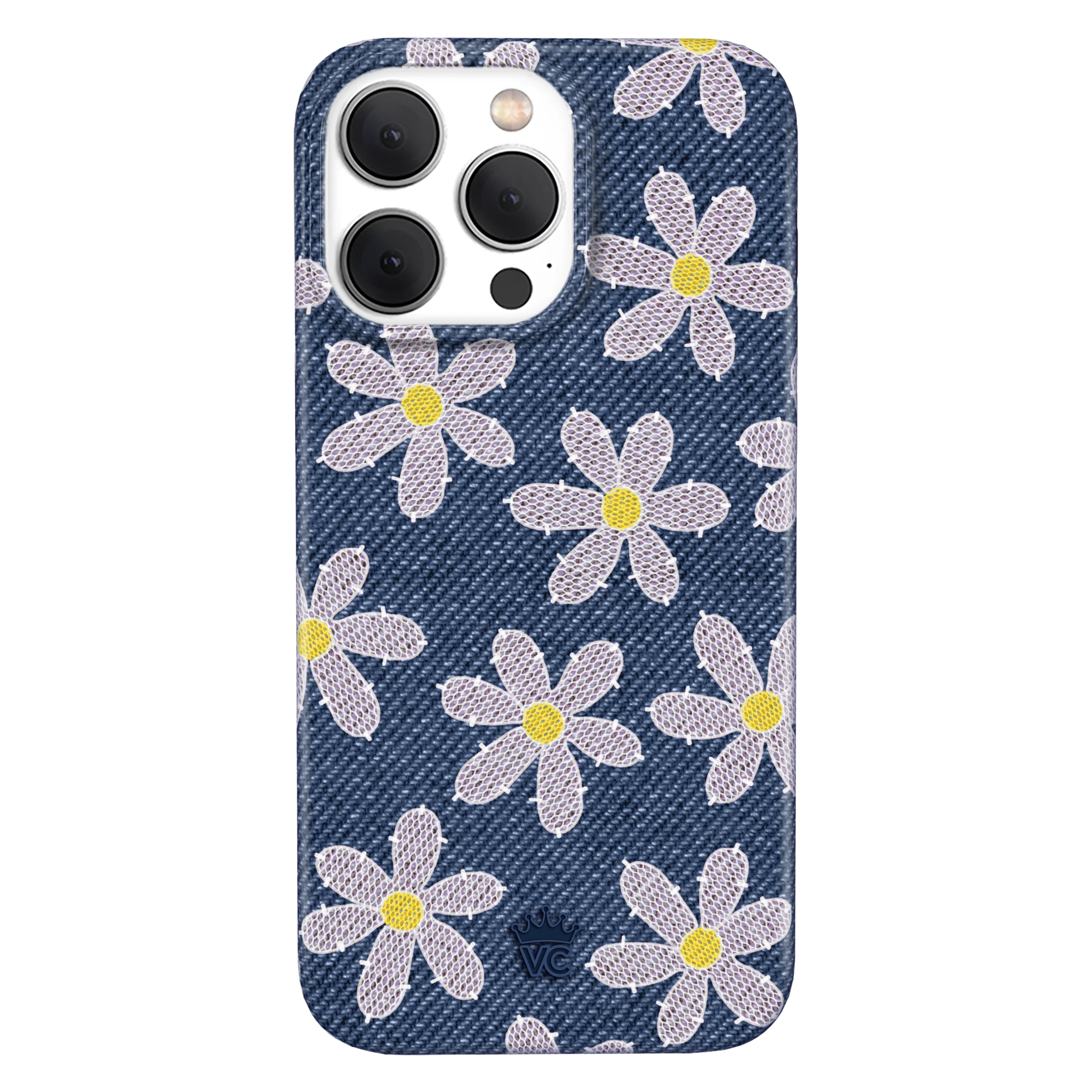 Denim Daisy iPhone Case - Image 36