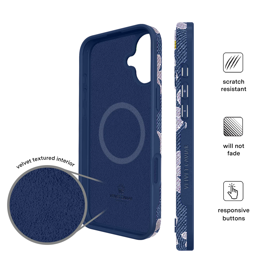 Denim Daisy iPhone Case - Image 6