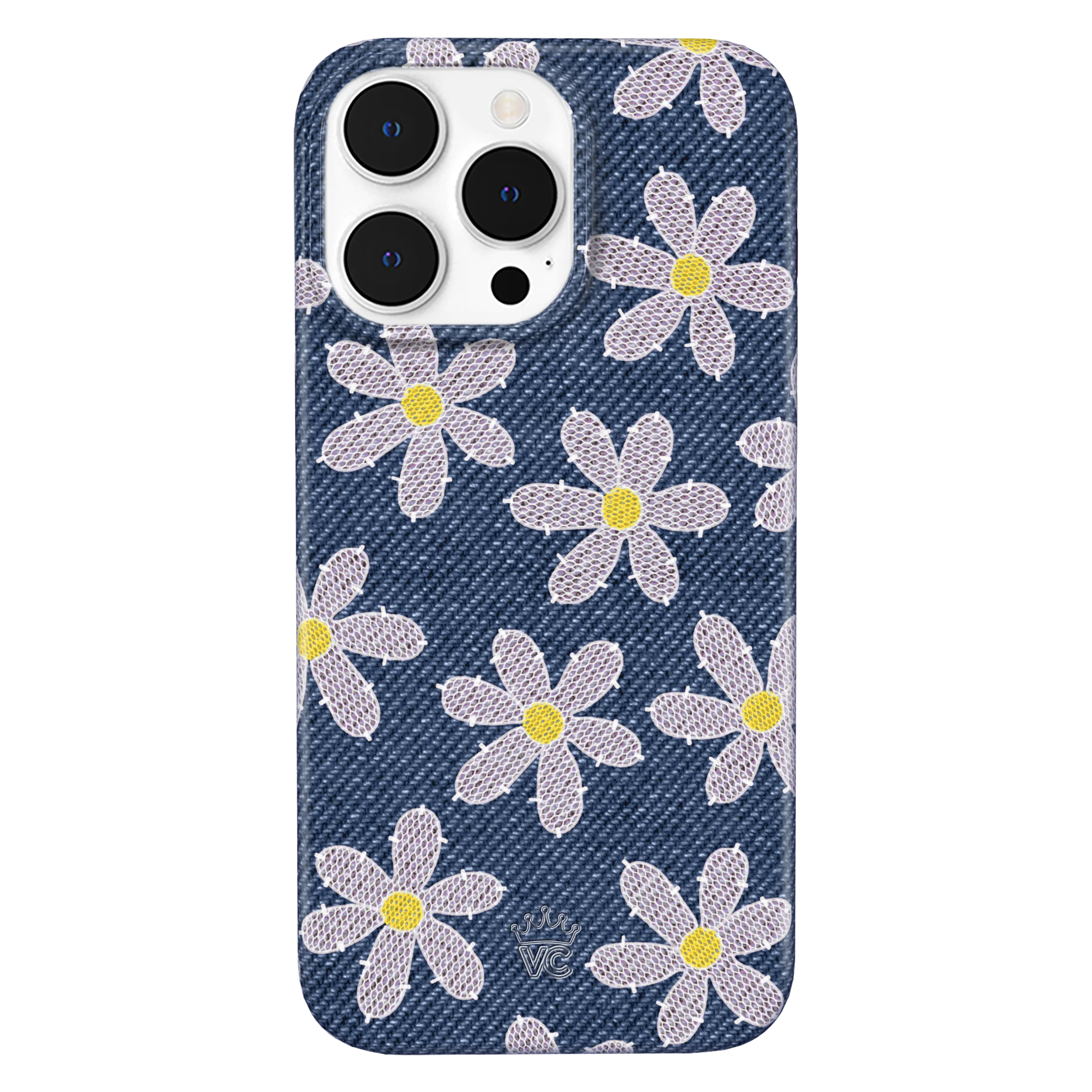 Denim Daisy iPhone Case - Image 64