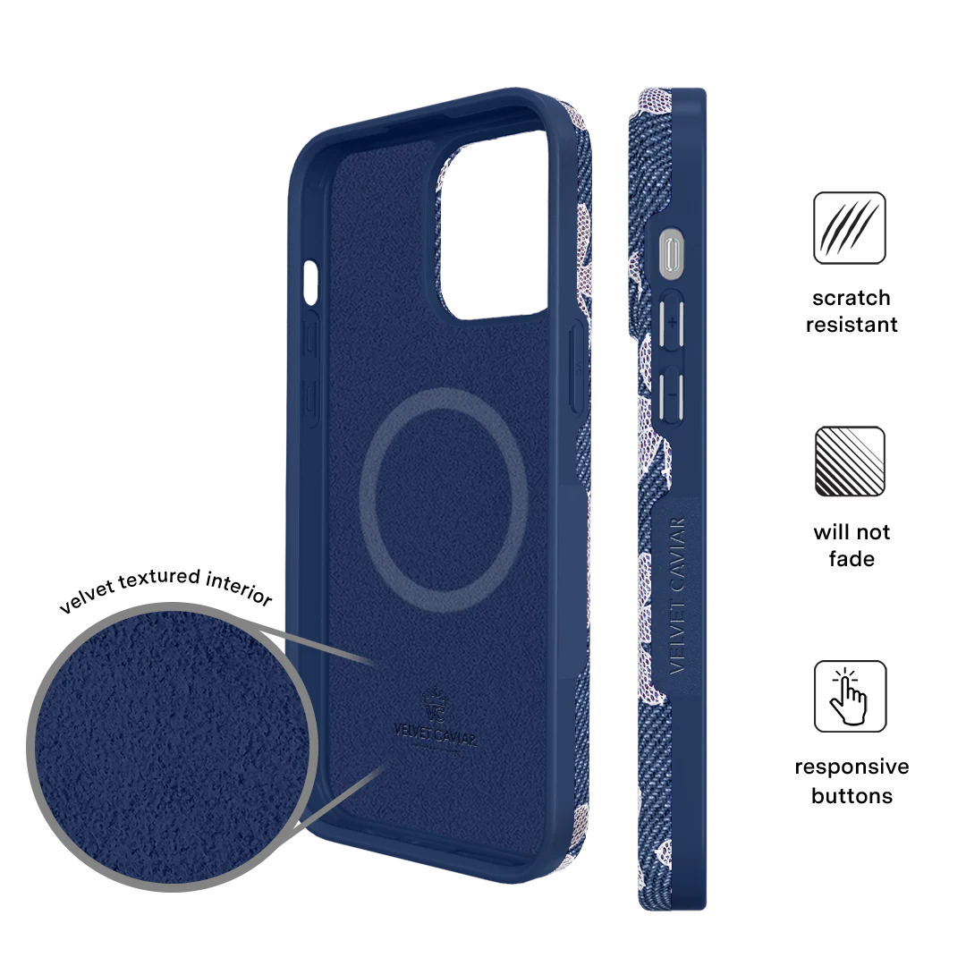 Denim Daisy iPhone Case - Image 76
