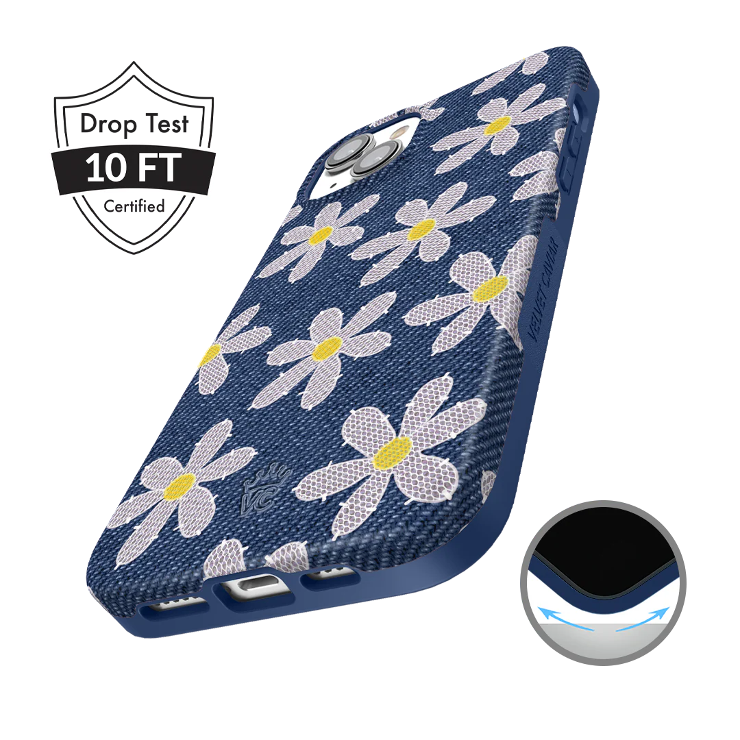 Denim Daisy iPhone Case - Image 82