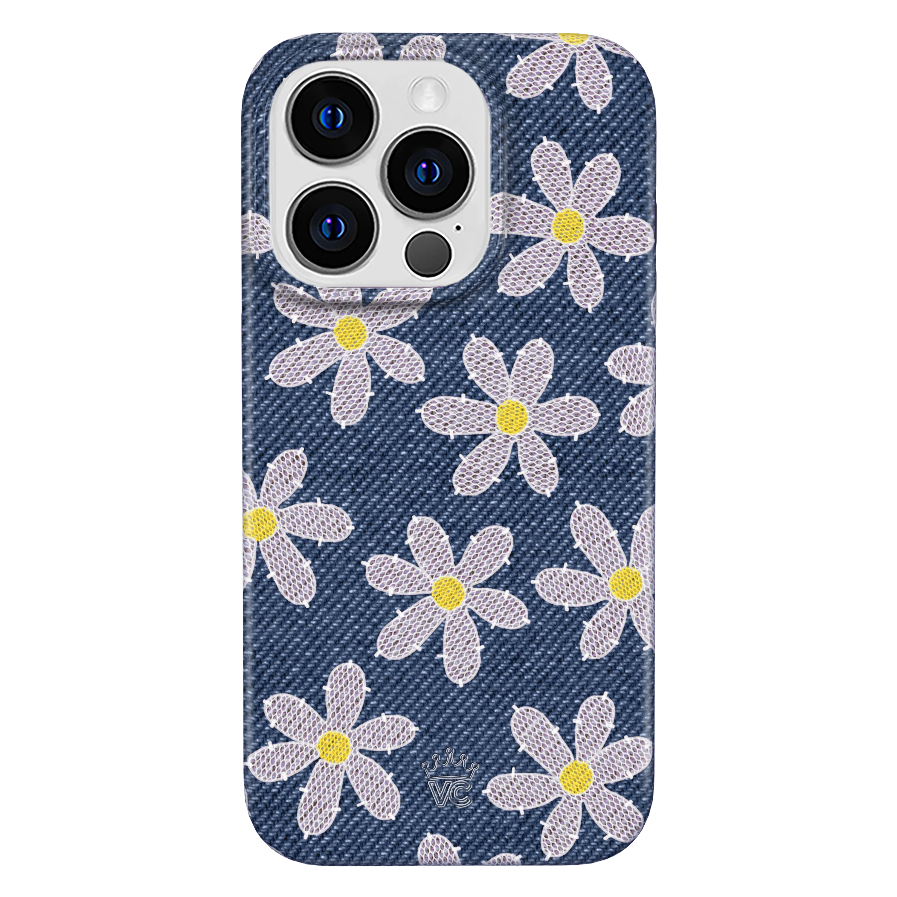 Denim Daisy iPhone Case - Image 92