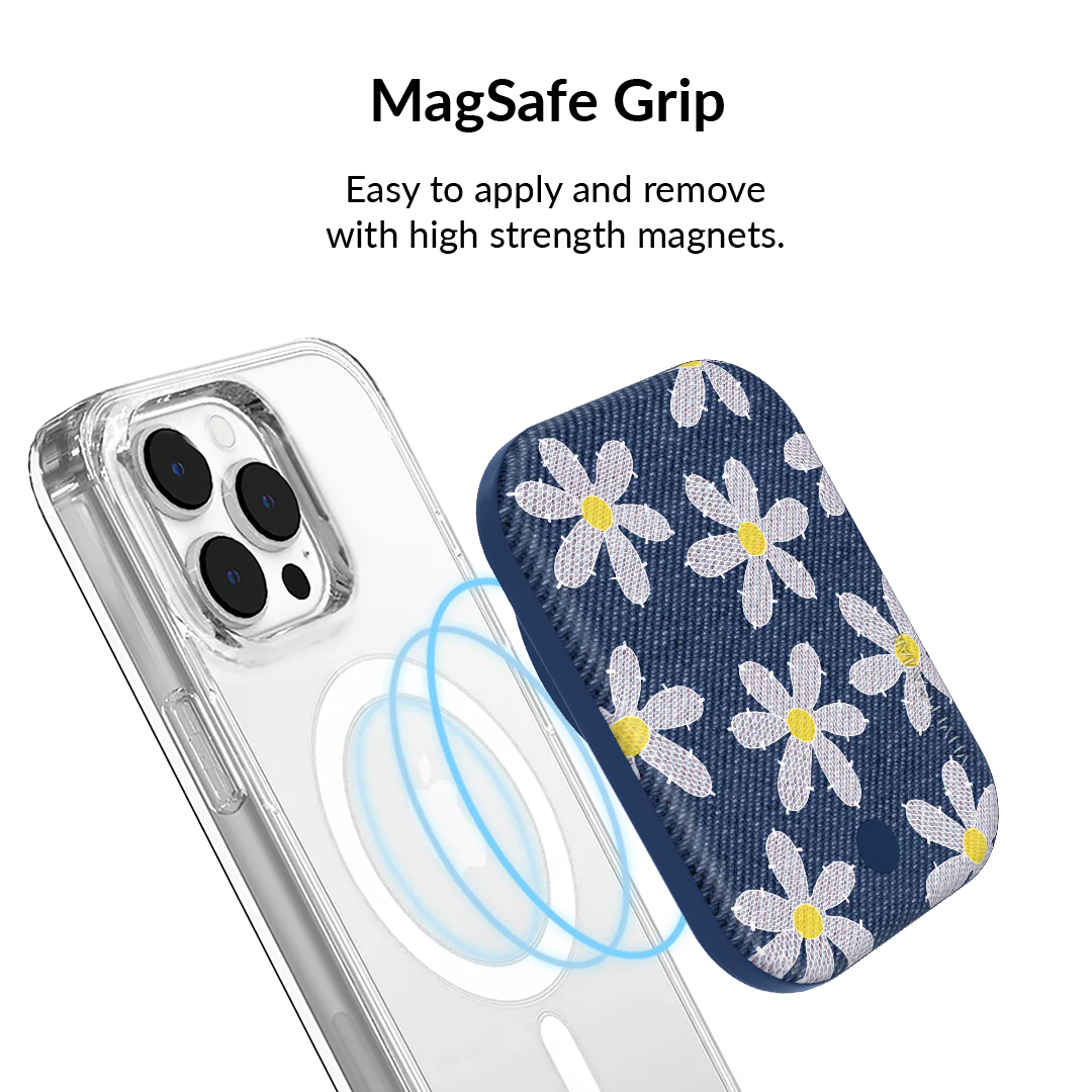 Denim Daisy MagSafe Battery Power Pack - Image 4