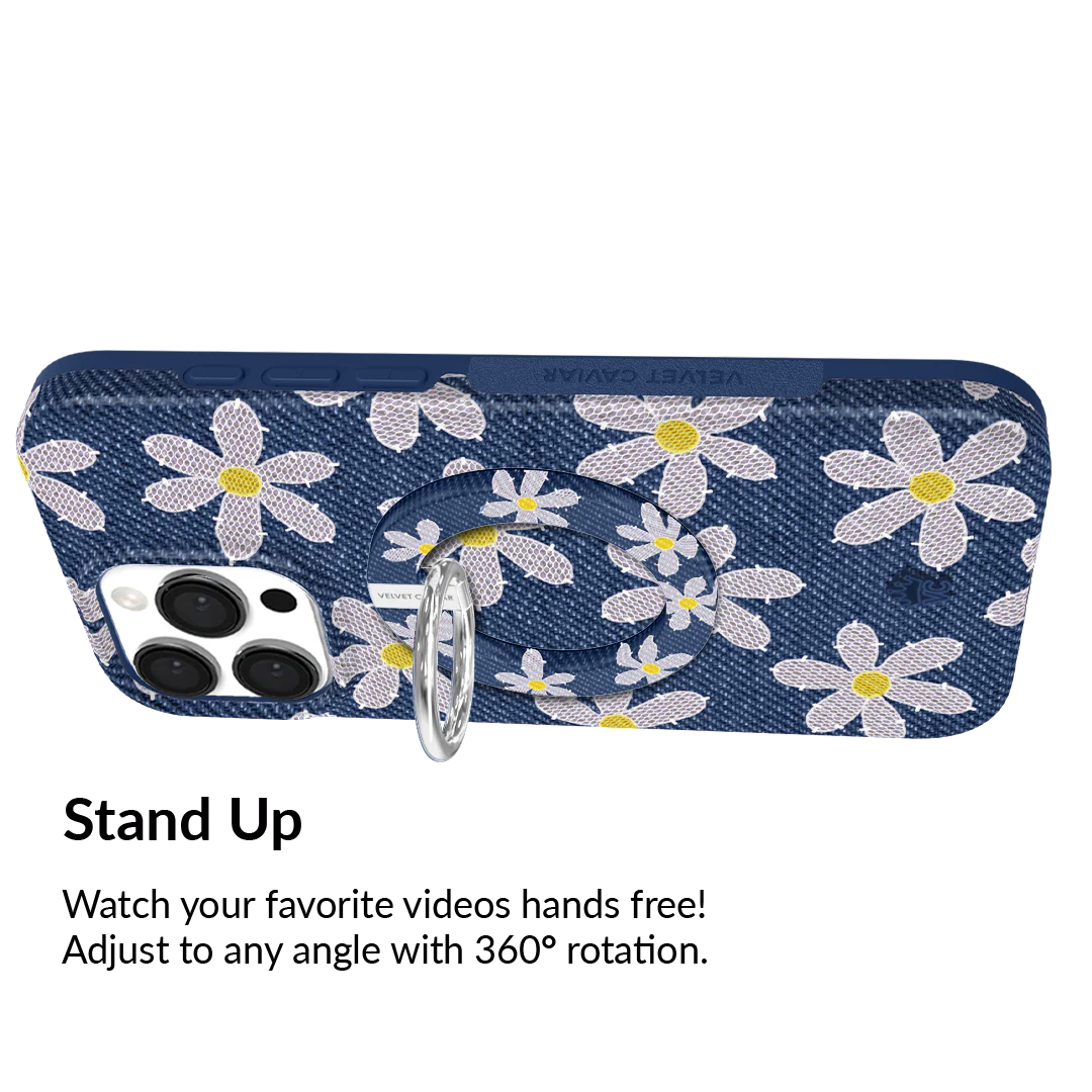 Denim Daisy MagSafe Grip Ring - Image 4