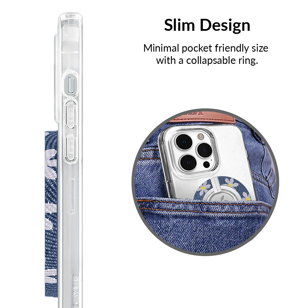 Denim Daisy MagSafe Grip Ring - Image 5