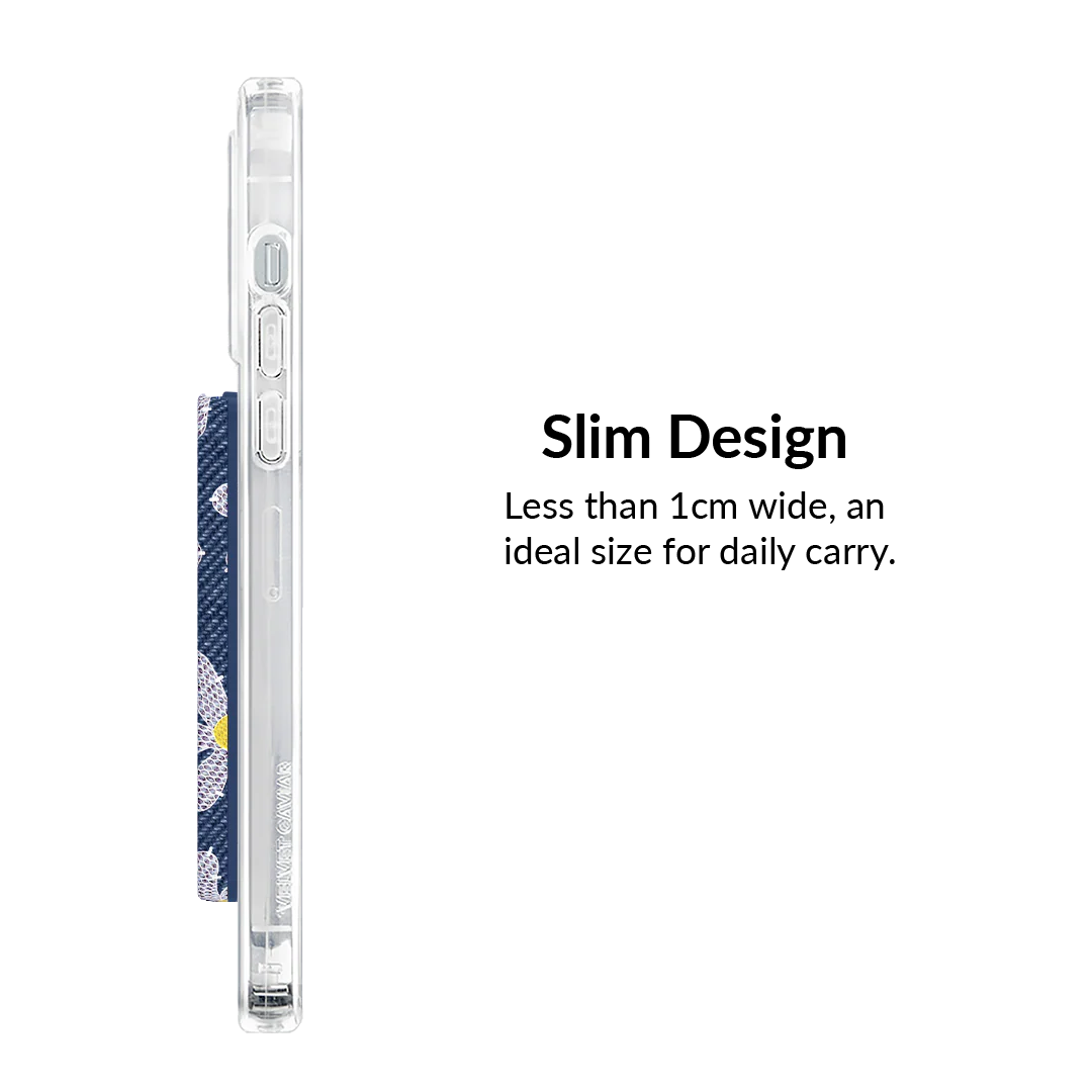 Denim Daisy MagSafe Wallet - Image 5