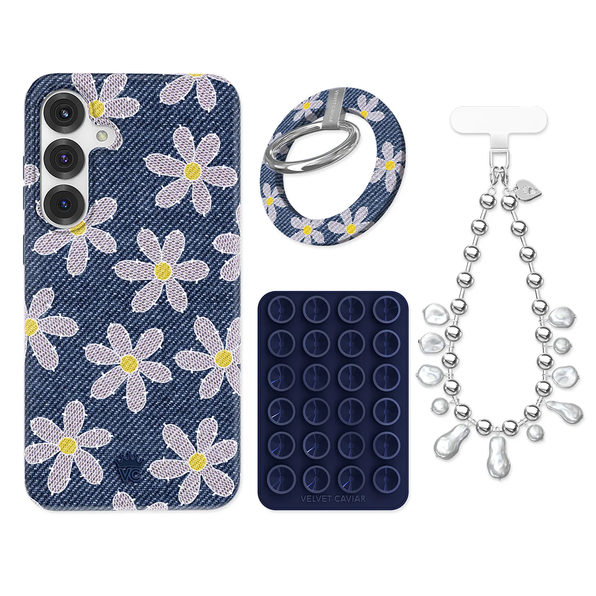 Denim Daisy Samsung Bundle Set - Image 2
