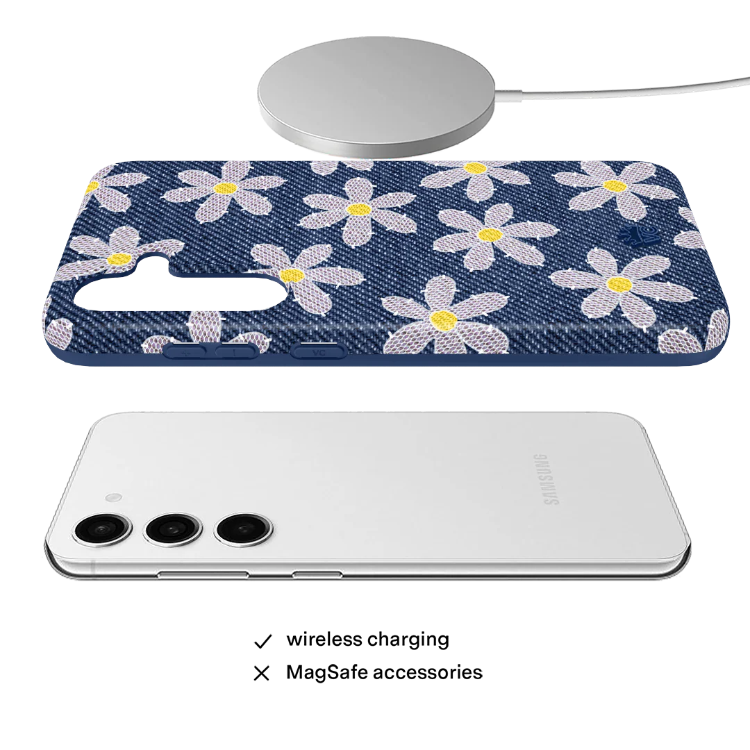 Denim Daisy Samsung Case - Image 25