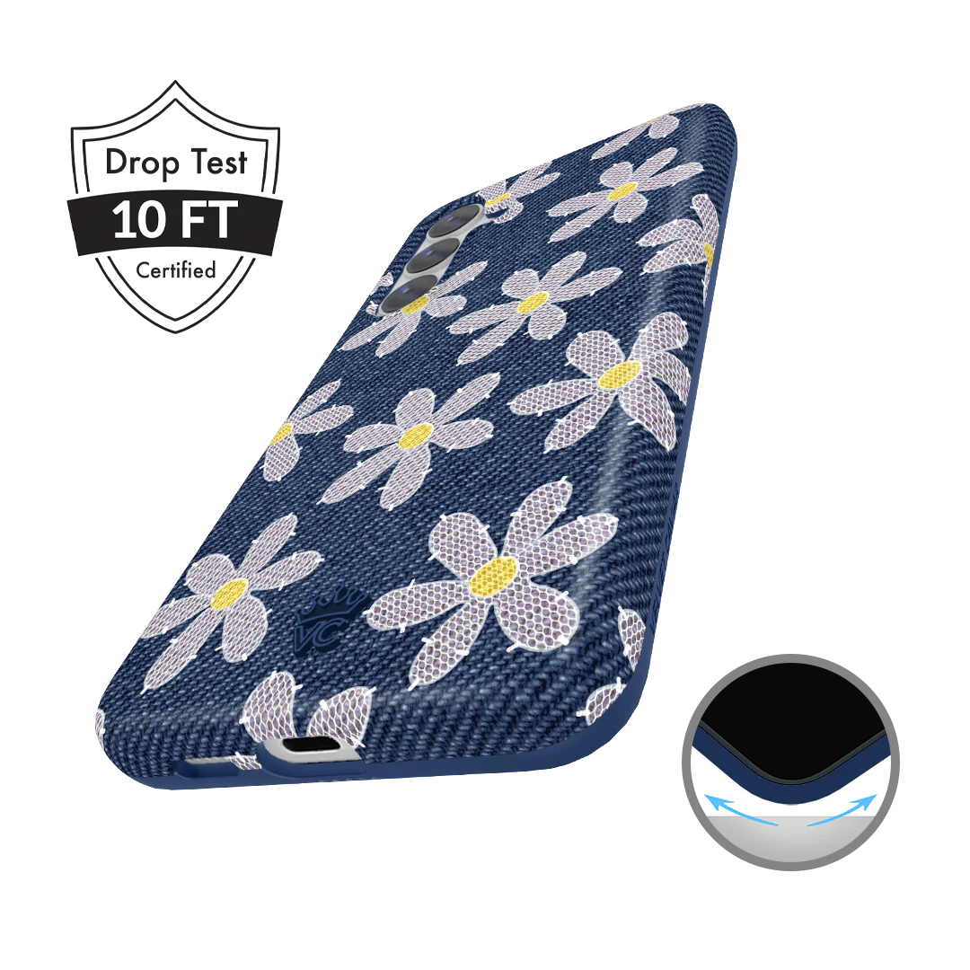 Denim Daisy Samsung Case - Image 26