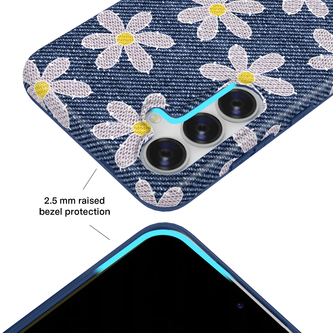 Denim Daisy Samsung Case - Image 31