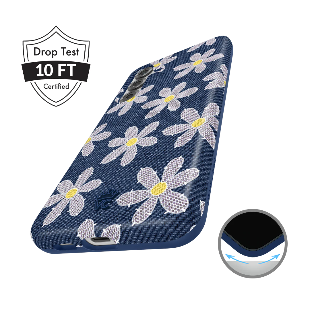 Denim Daisy Samsung Case - Image 5