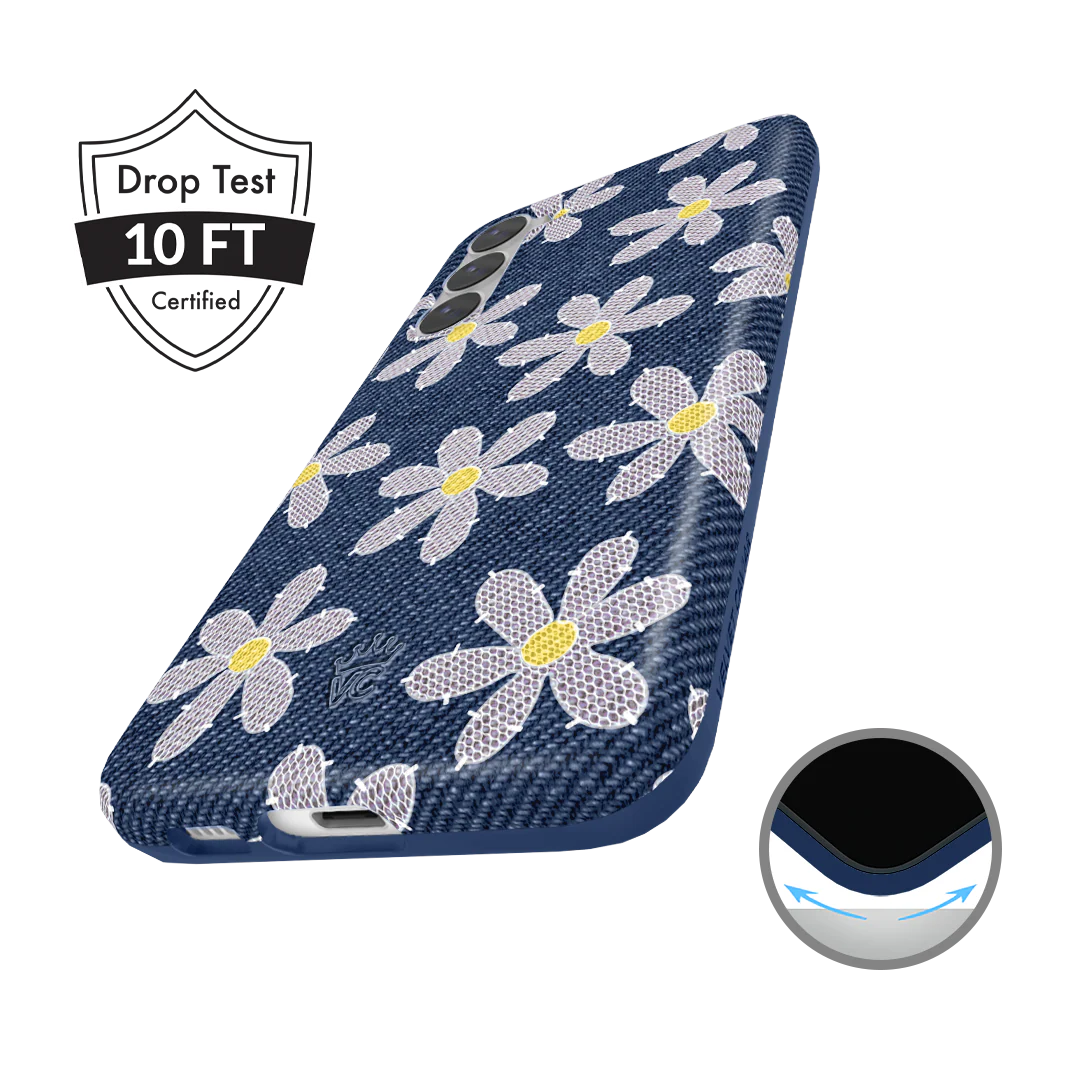 Denim Daisy Samsung Case - Image 54