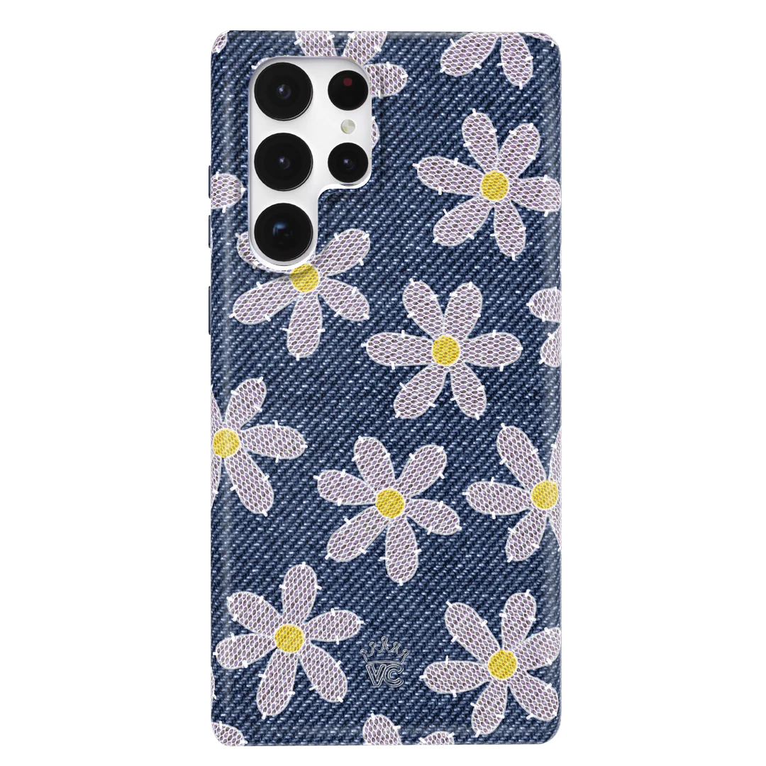 Denim Daisy Samsung Case - Image 56