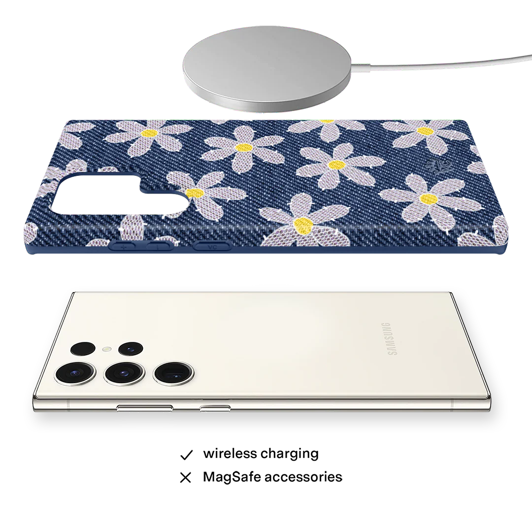 Denim Daisy Samsung Case - Image 60