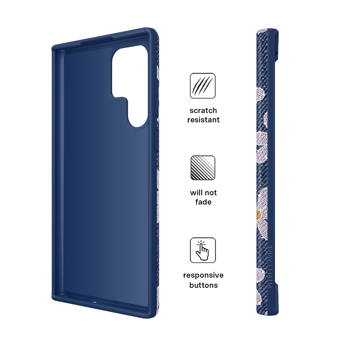 Denim Daisy Samsung Case - Image 62