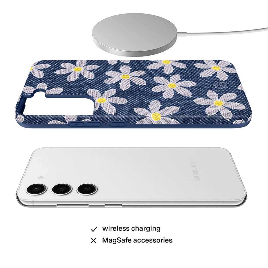 Denim Daisy Samsung Case - Image 74