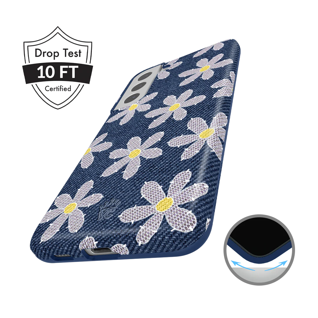Denim Daisy Samsung Case - Image 75