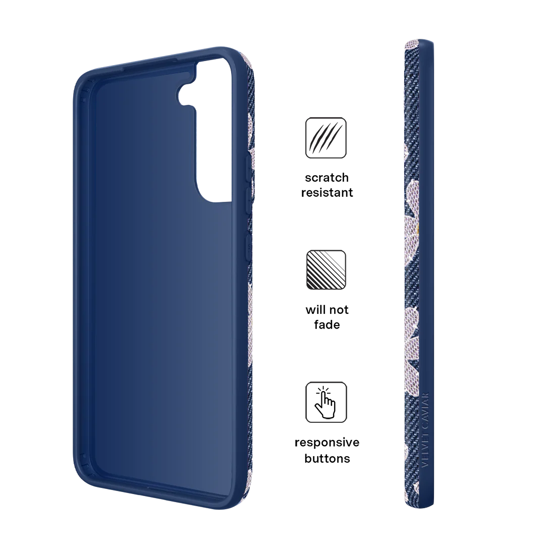 Denim Daisy Samsung Case - Image 76