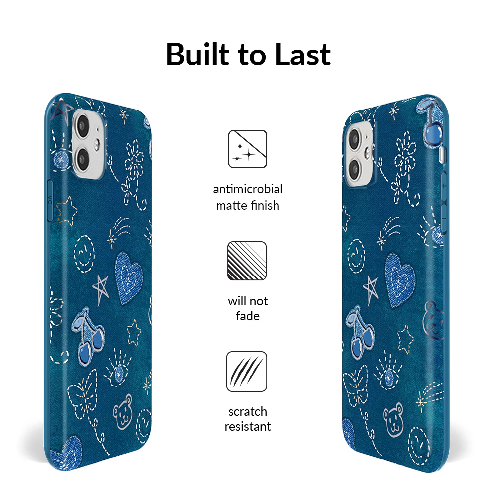 Blue Jean Baby iPhone Case - Image 77
