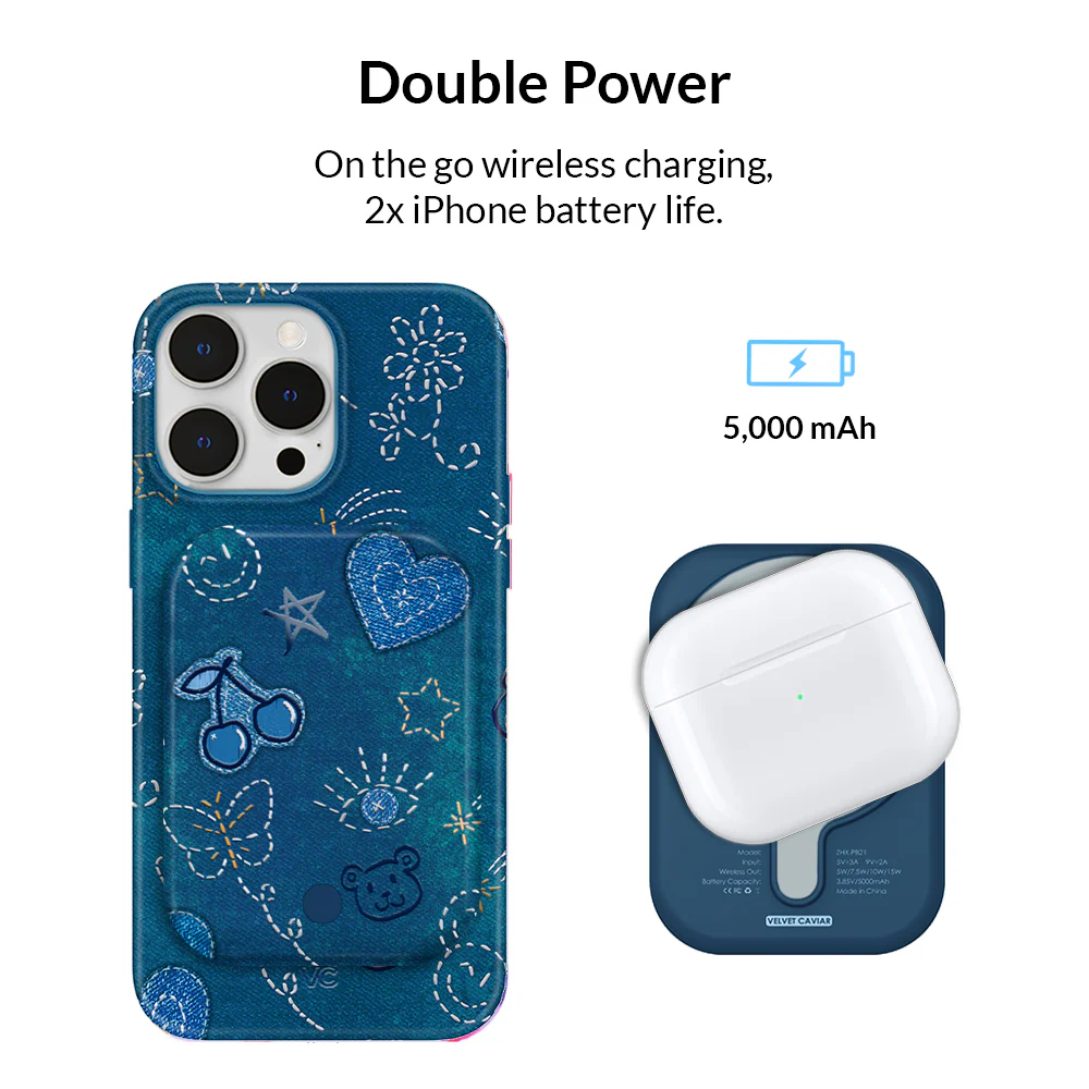 Blue Jean Baby MagSafe Battery Power Pack - Image 2
