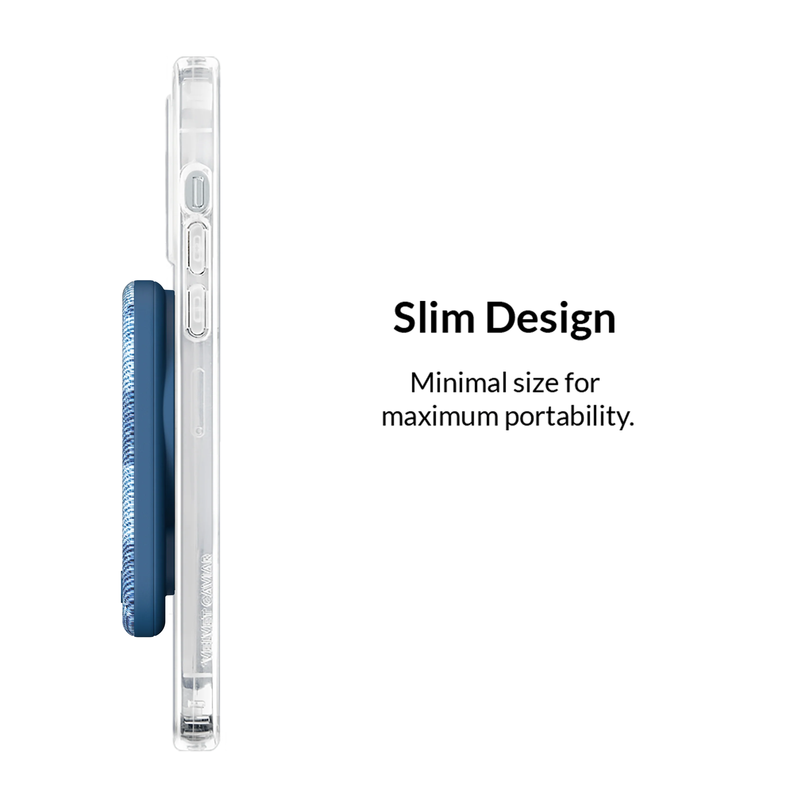 Denim Vibe Checkered MagSafe Battery Power Pack - Image 5