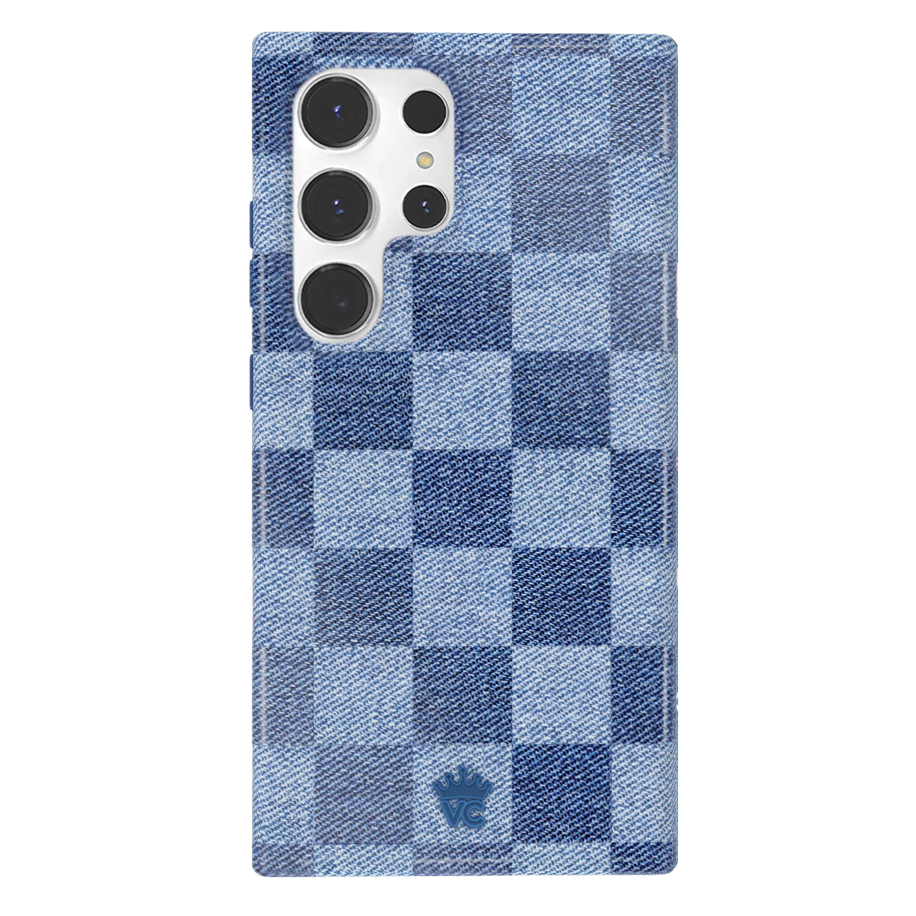 Denim Vibe Checkered Samsung Case - Image 11