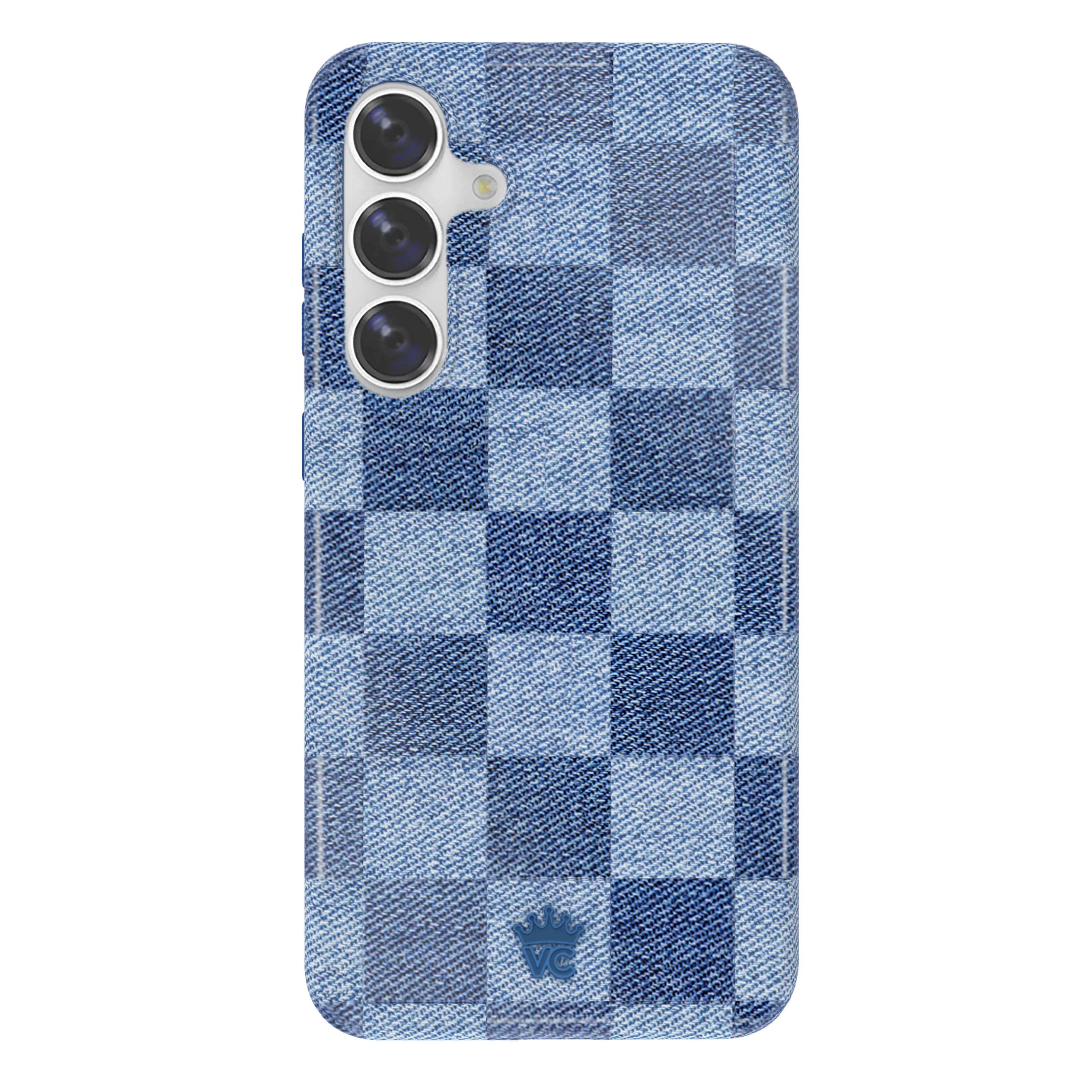 Denim Vibe Checkered Samsung Case - Image 6