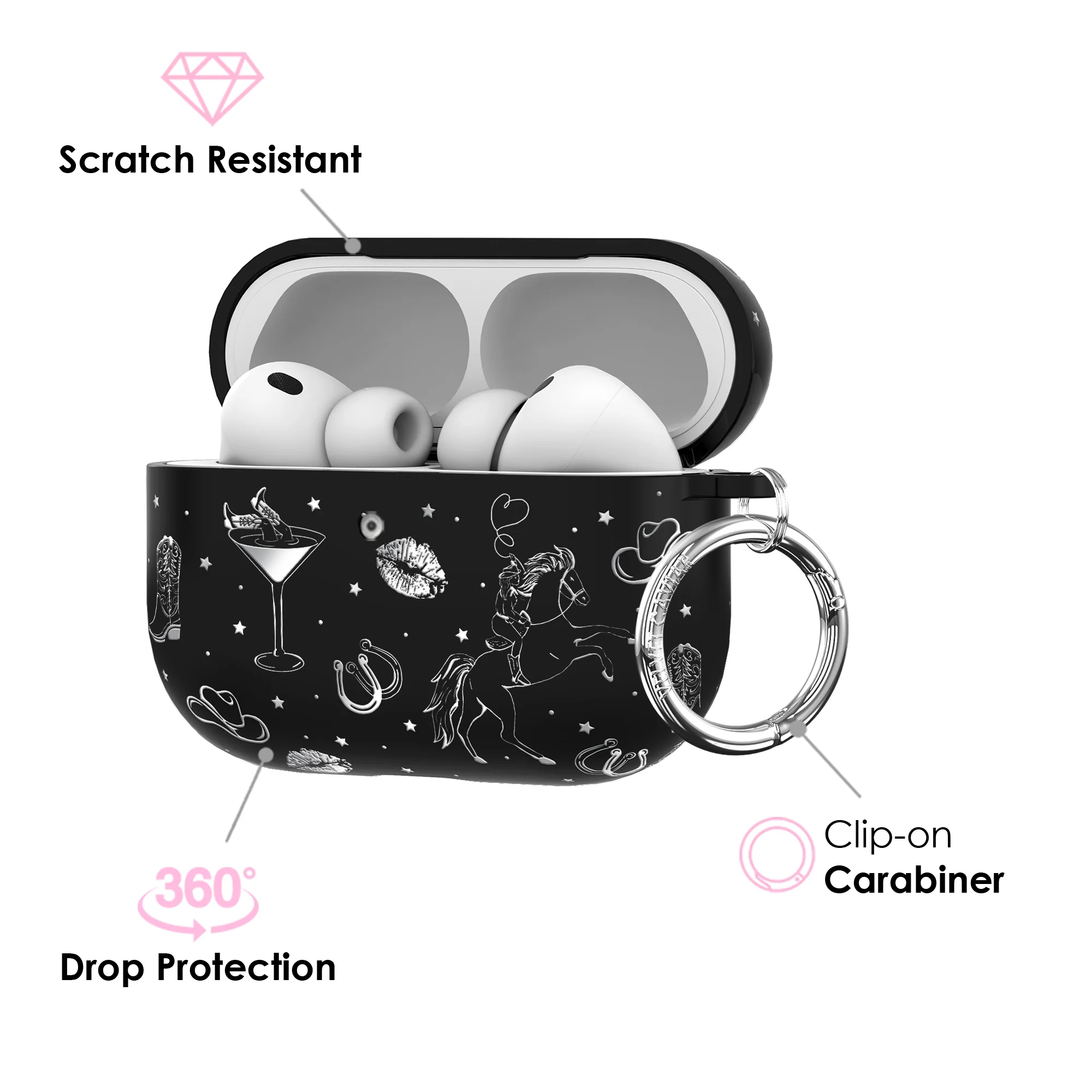 Disco Cowgirl AirPod Case - Image 23