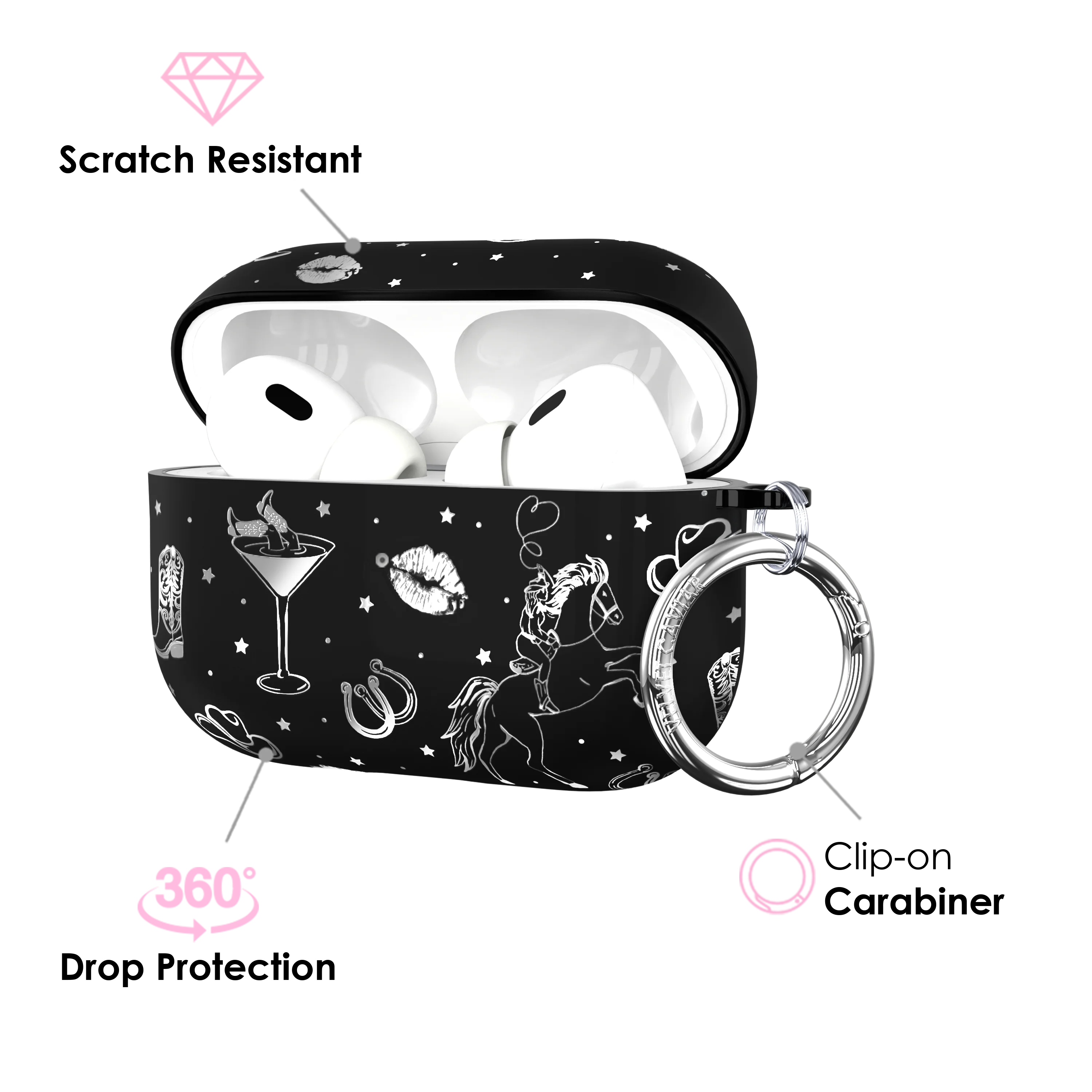Disco Cowgirl AirPod Case - Image 8