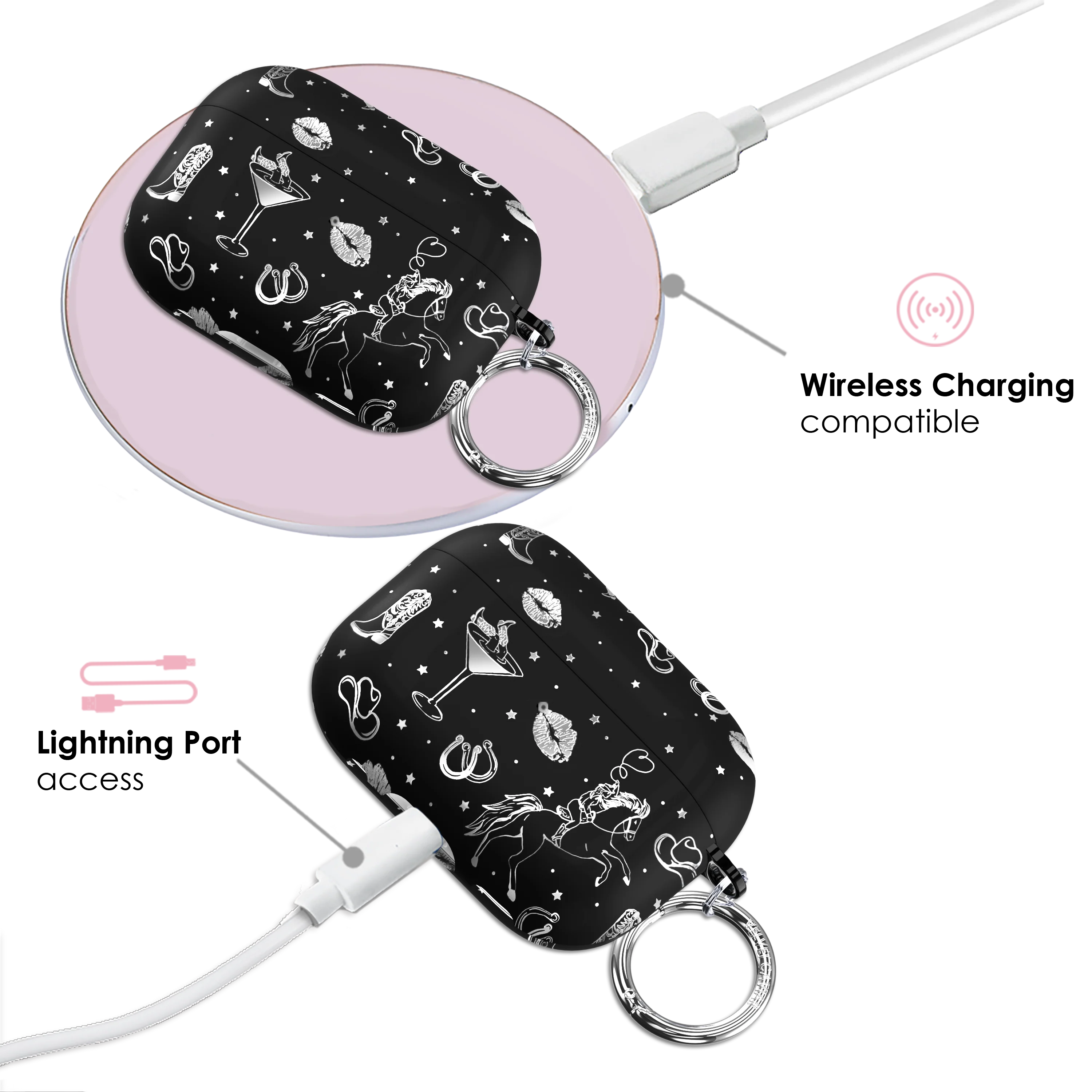 Disco Cowgirl AirPod Case - Image 9