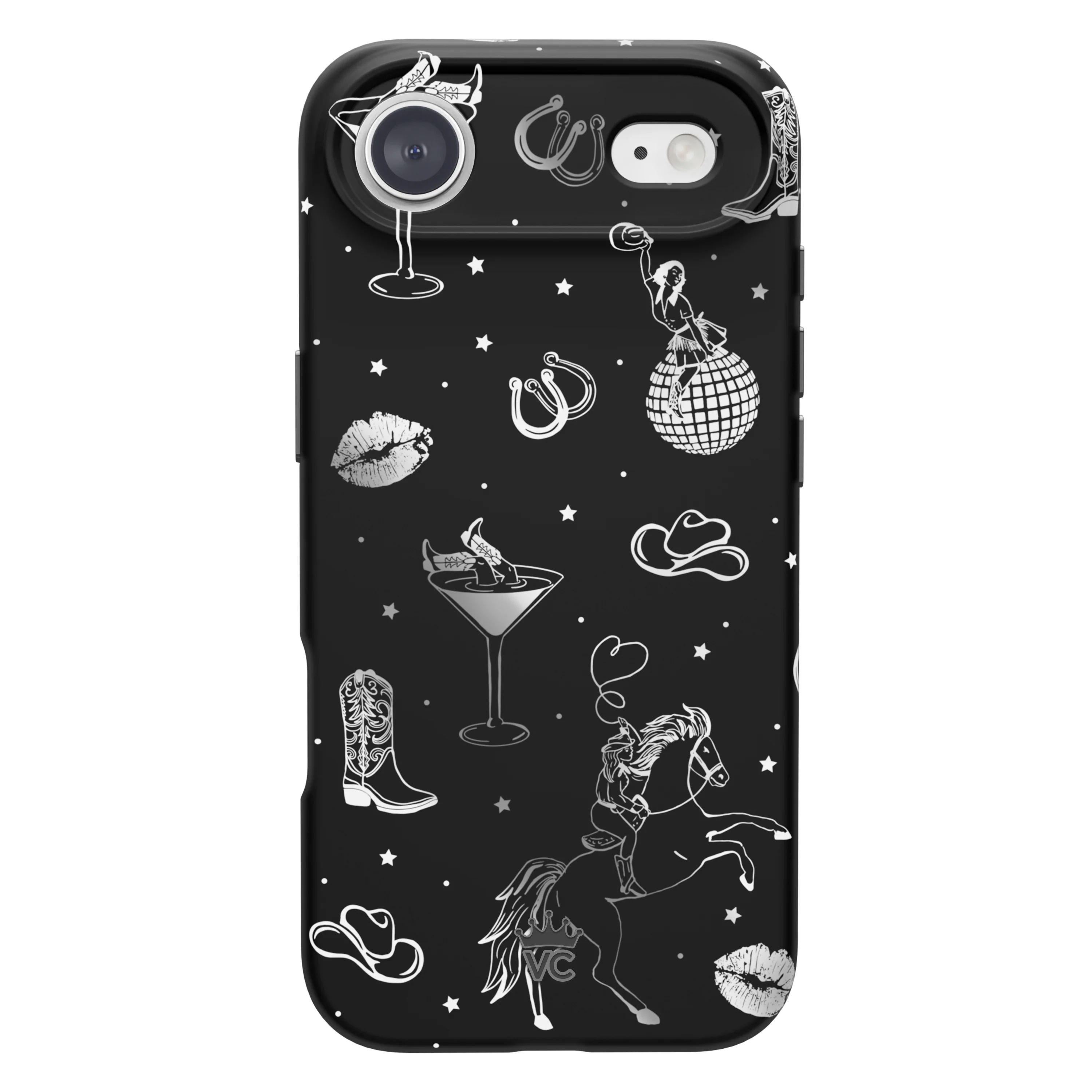 Disco Cowgirl iPhone Case - Image 101