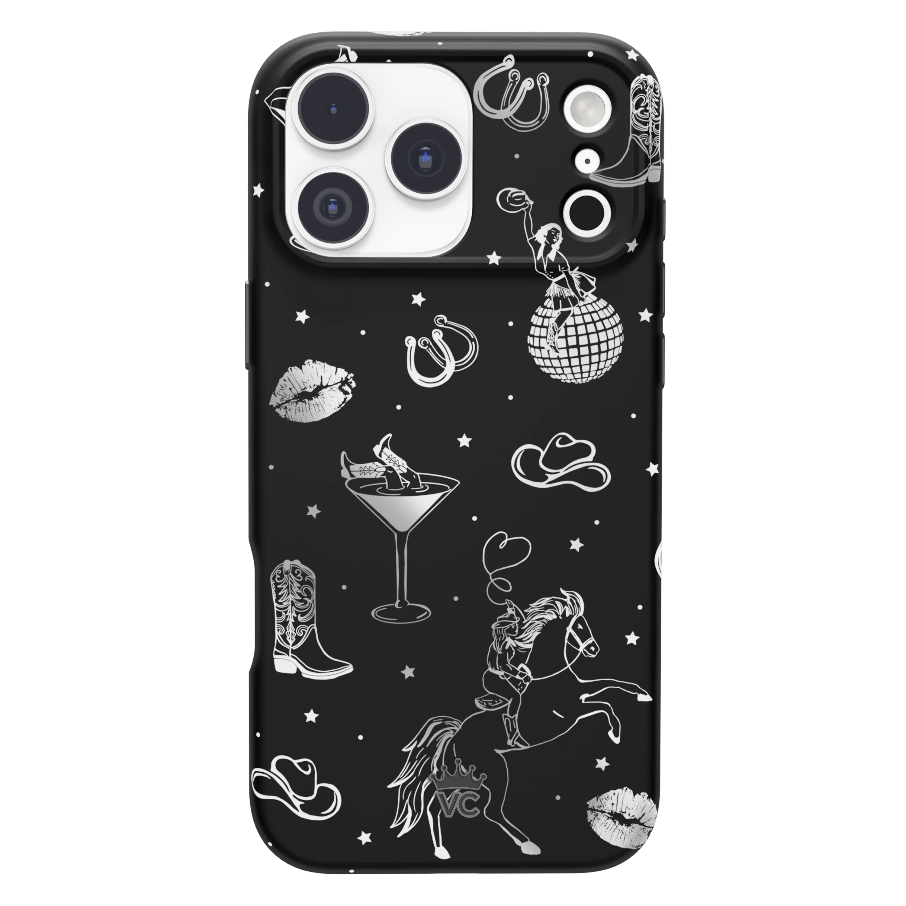 Disco Cowgirl iPhone Case - Image 106