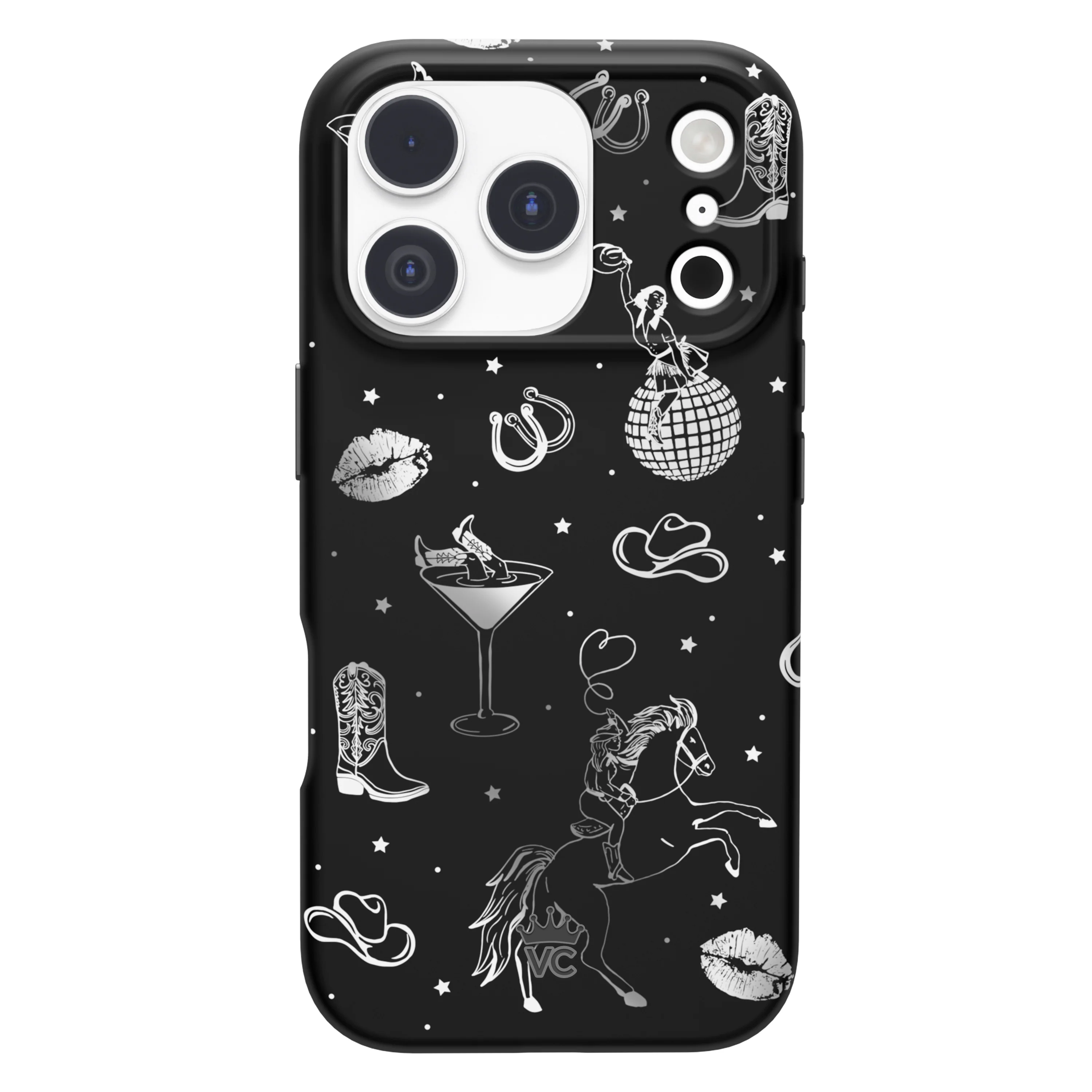 Disco Cowgirl iPhone Case - Image 111