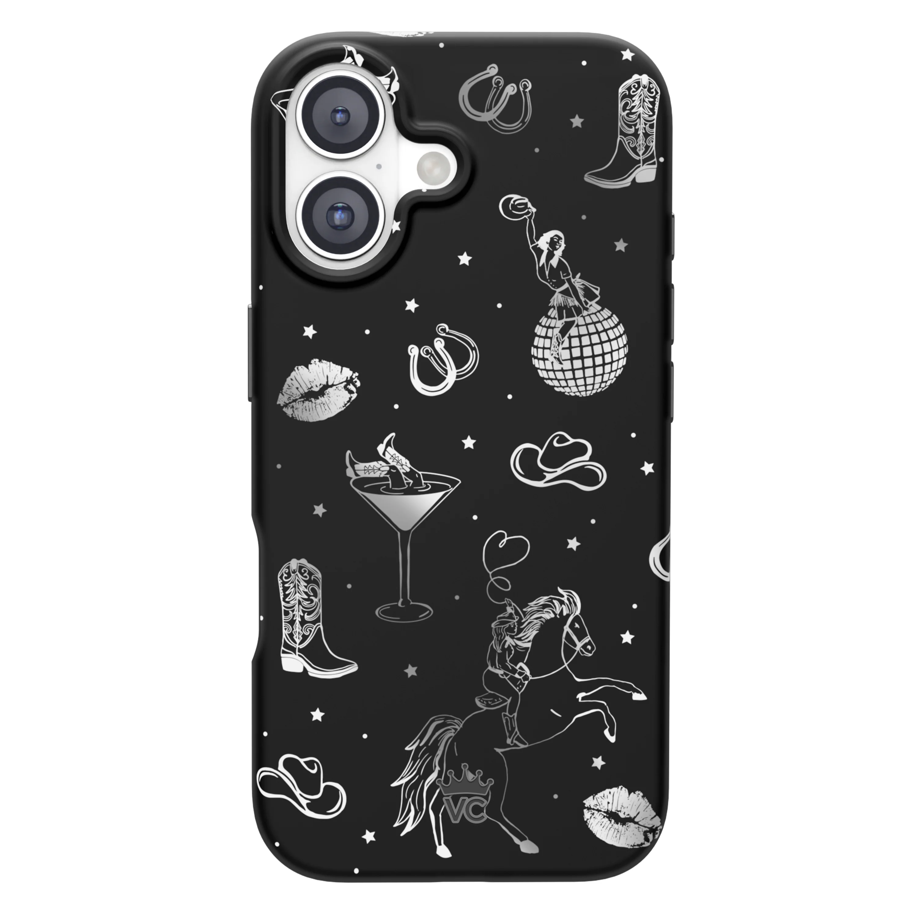 Disco Cowgirl iPhone Case - Image 116