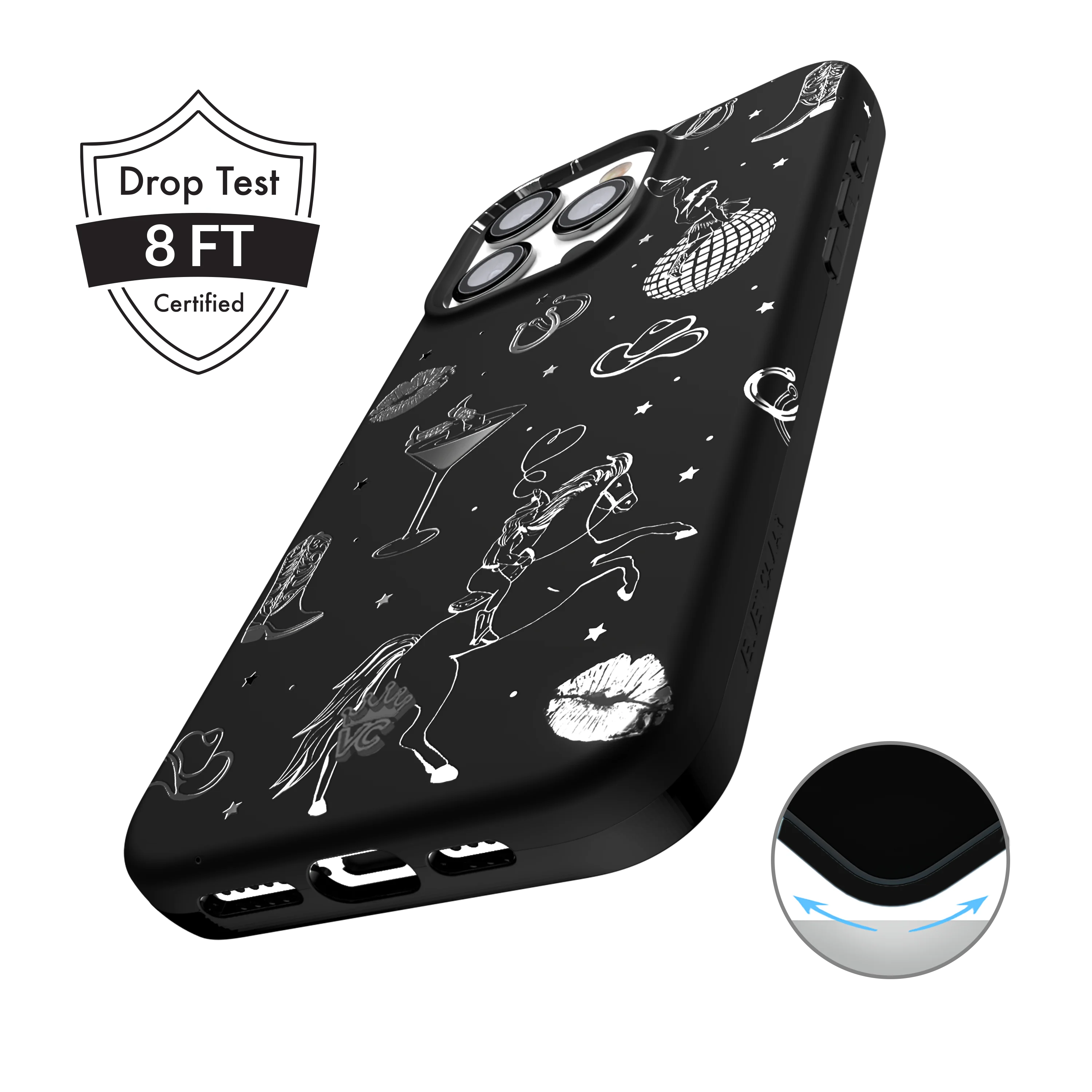 Disco Cowgirl iPhone Case - Image 4