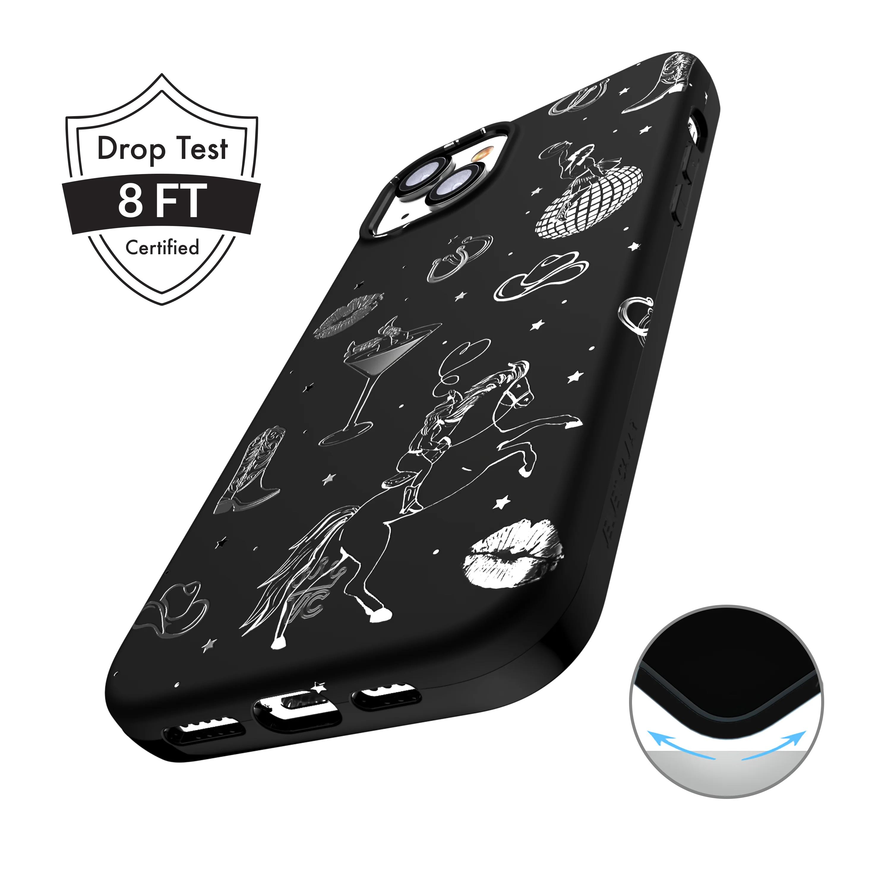 Disco Cowgirl iPhone Case - Image 59