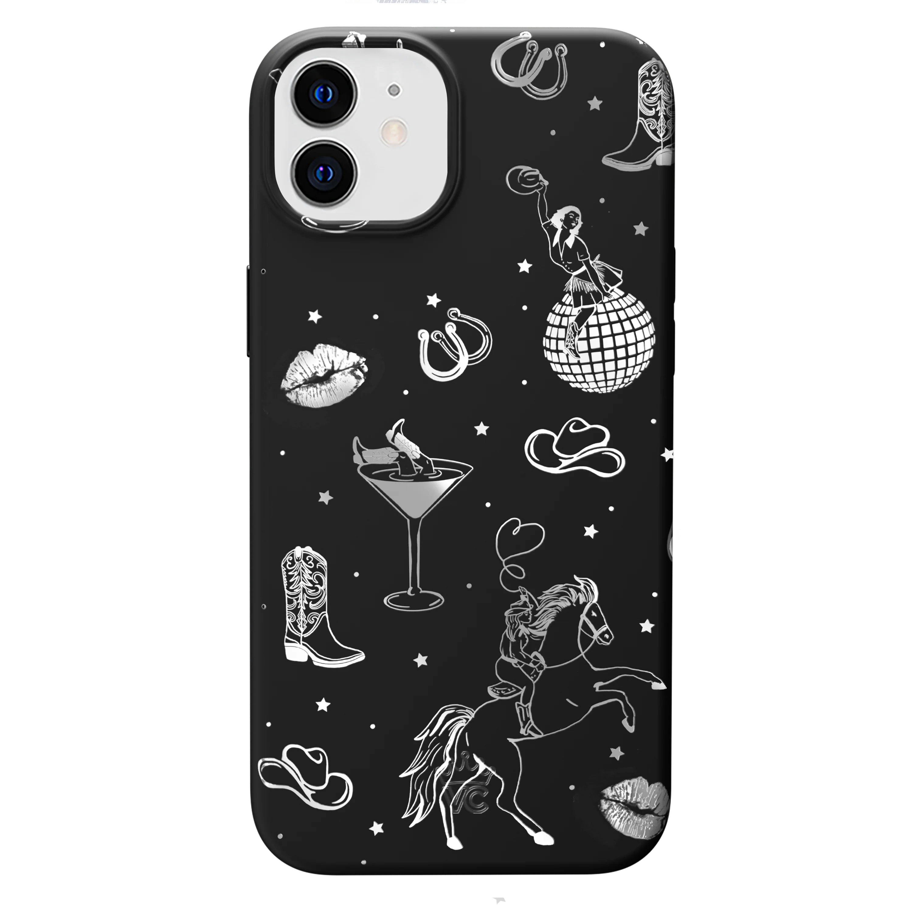 Disco Cowgirl iPhone Case - Image 71