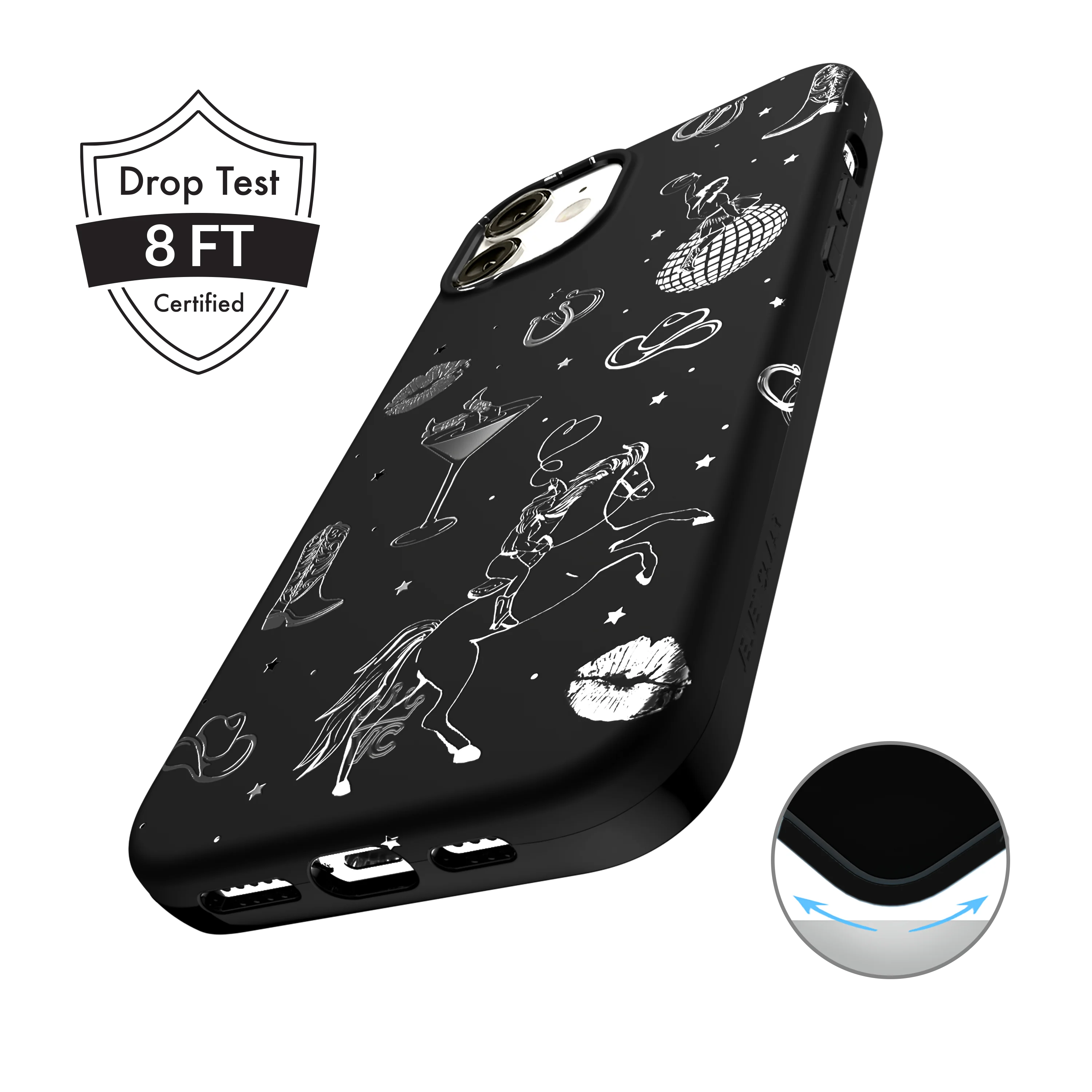 Disco Cowgirl iPhone Case - Image 79