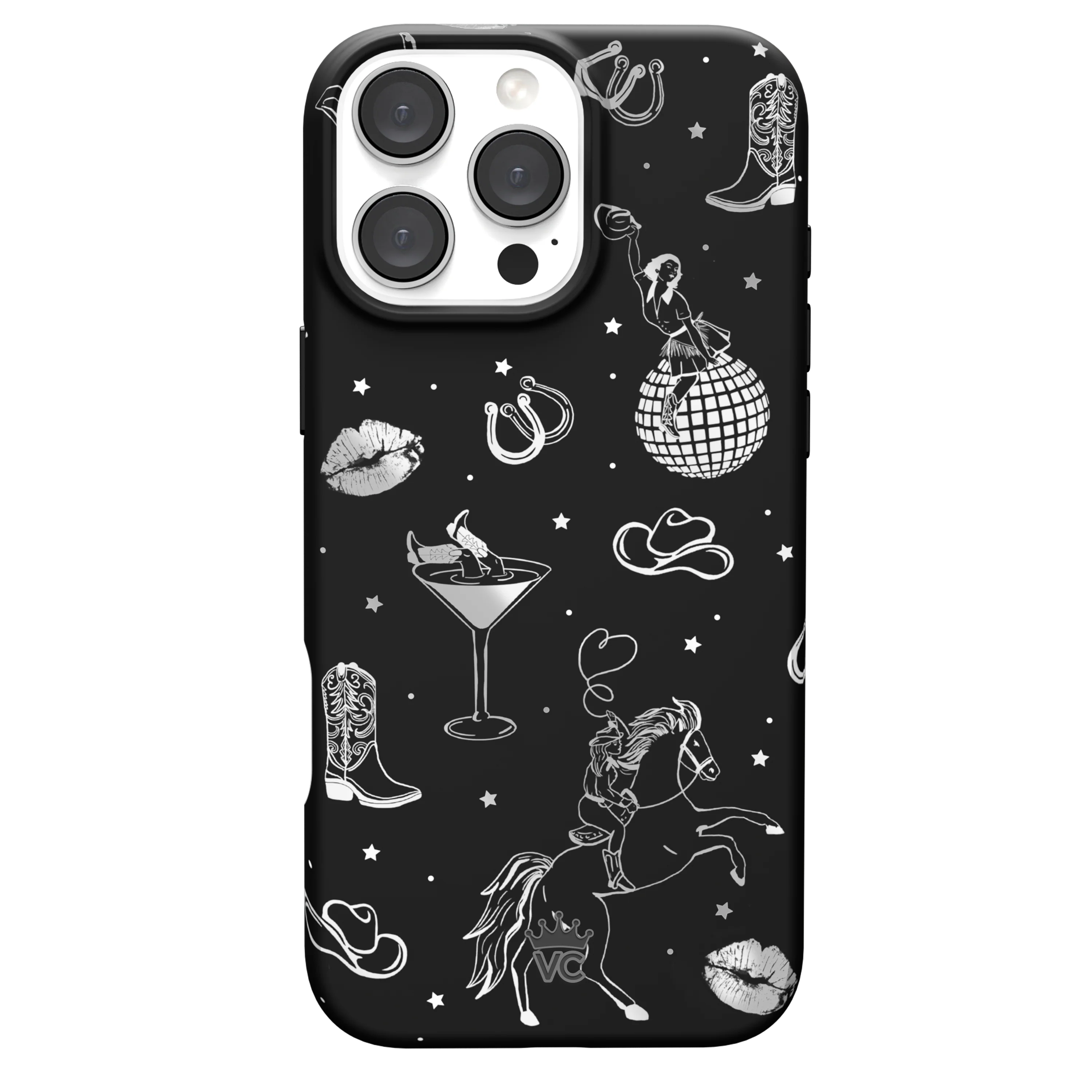Disco Cowgirl iPhone Case - Image 81