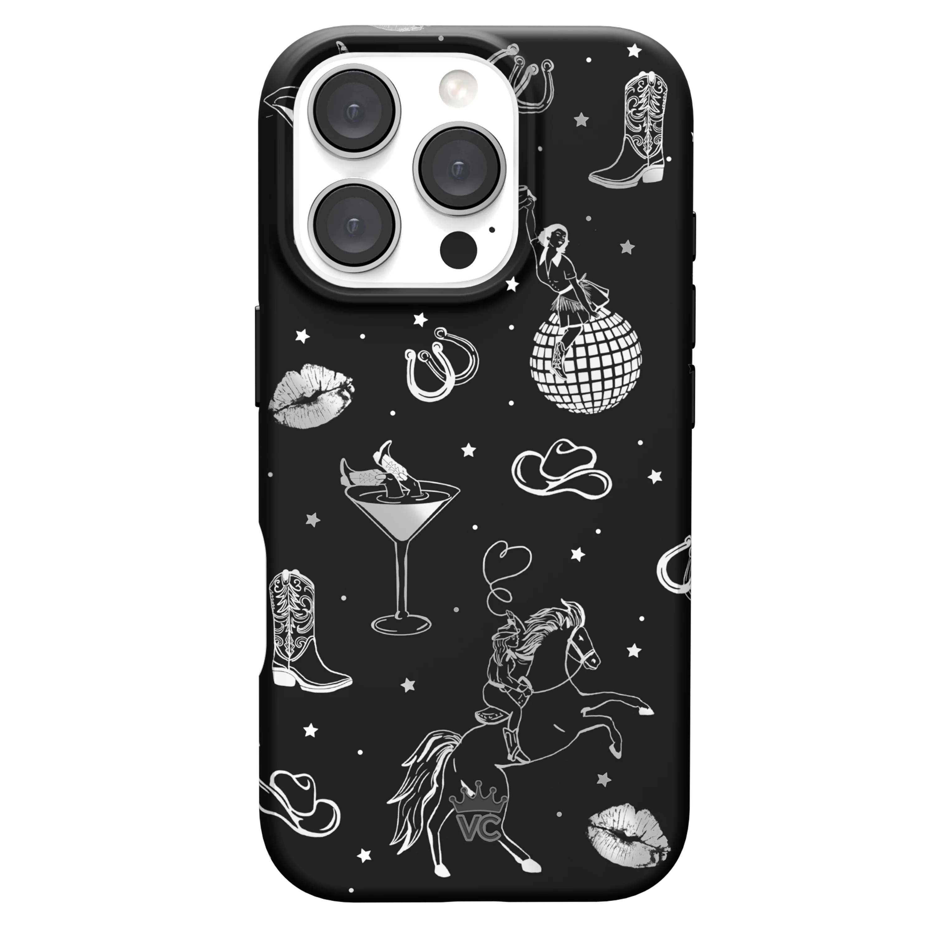 Disco Cowgirl iPhone Case - Image 86