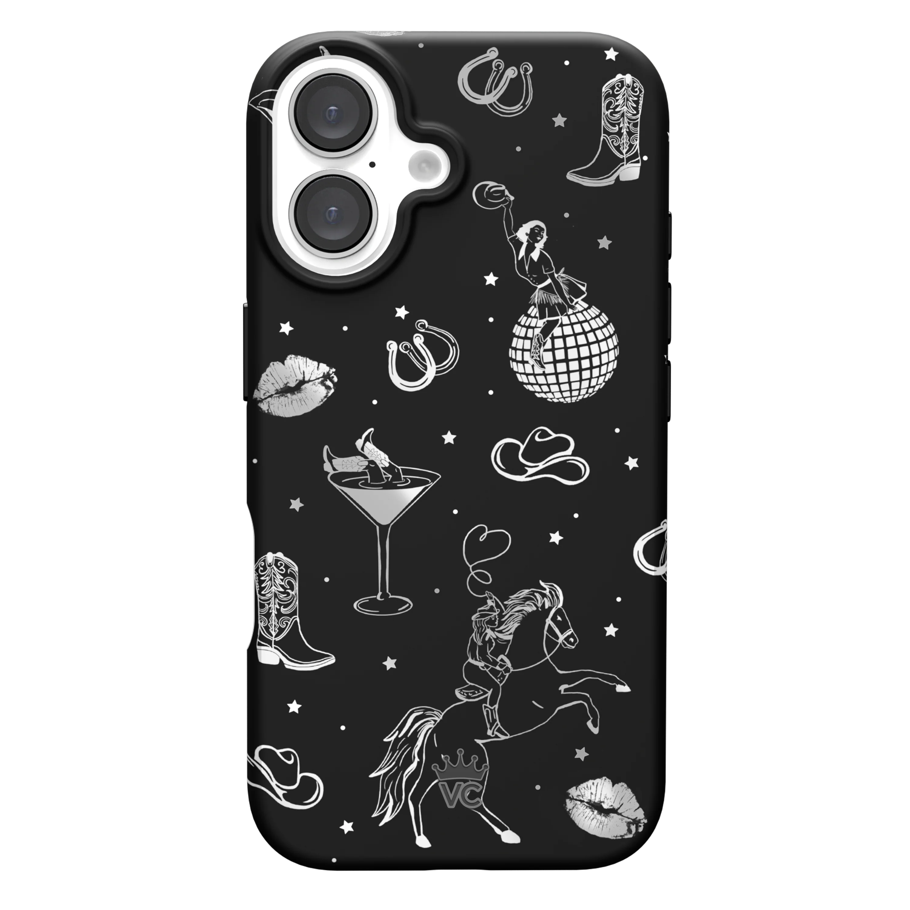 Disco Cowgirl iPhone Case - Image 91