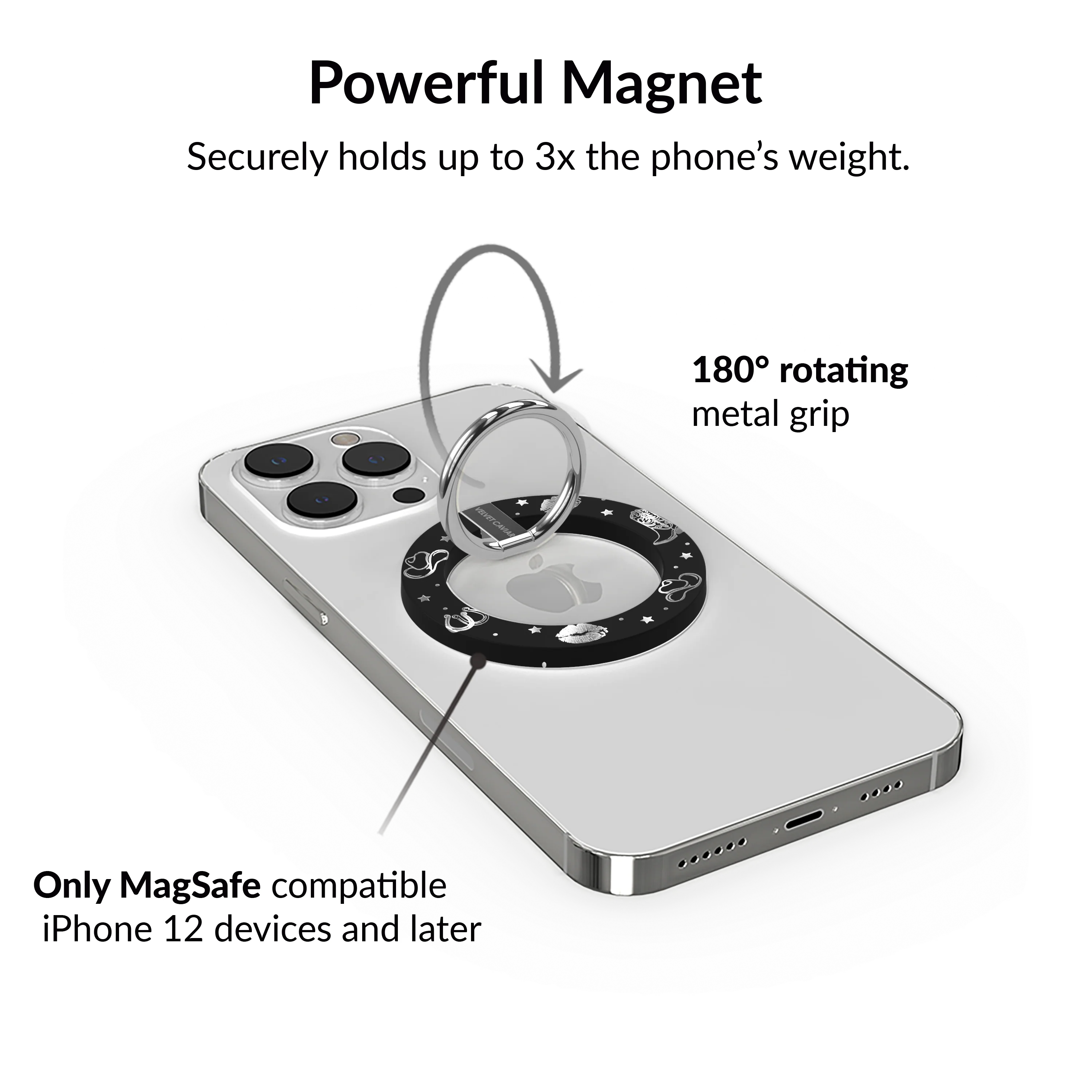 Disco Cowgirl MagSafe Grip Ring - Image 3