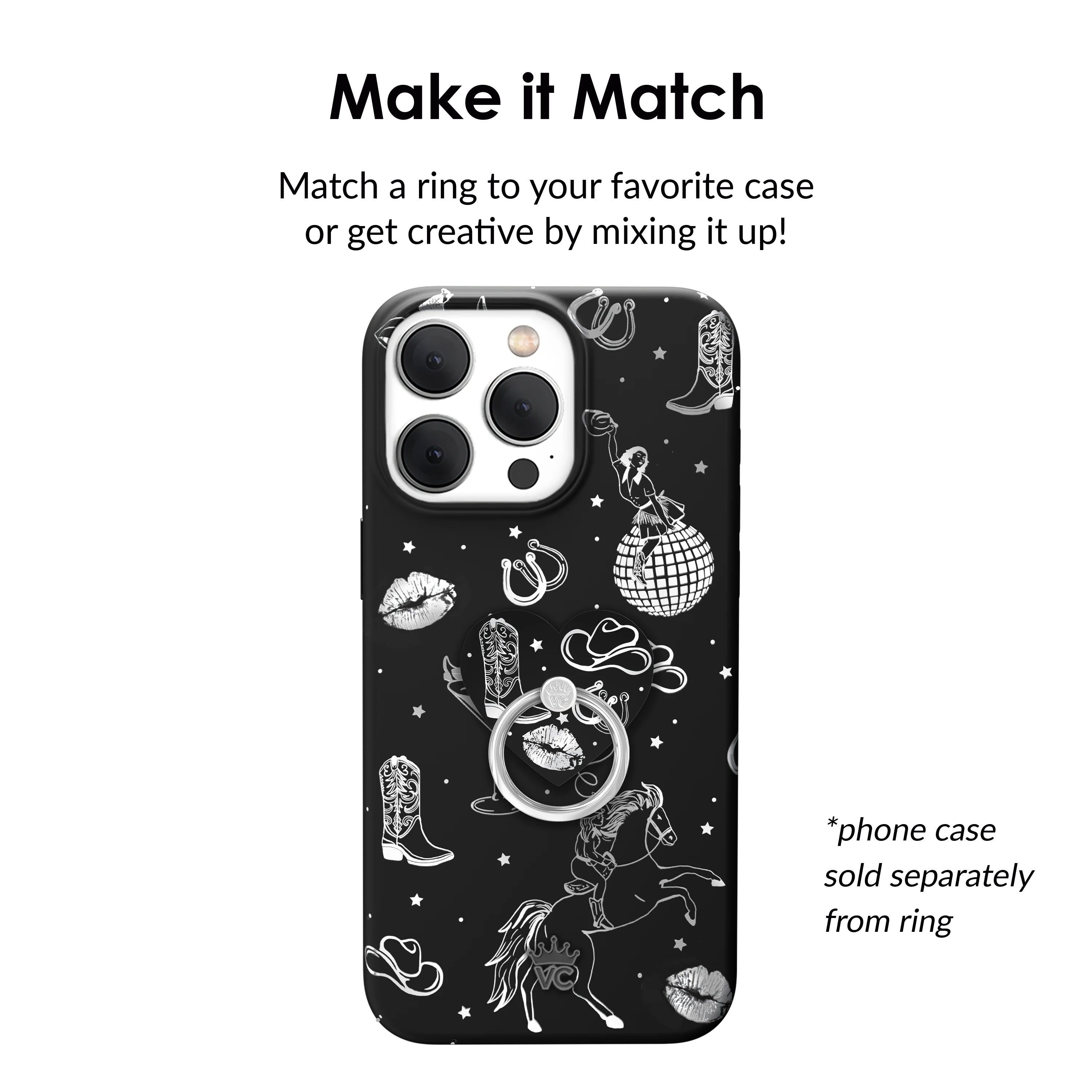 Disco Cowgirl Phone Ring - Image 3