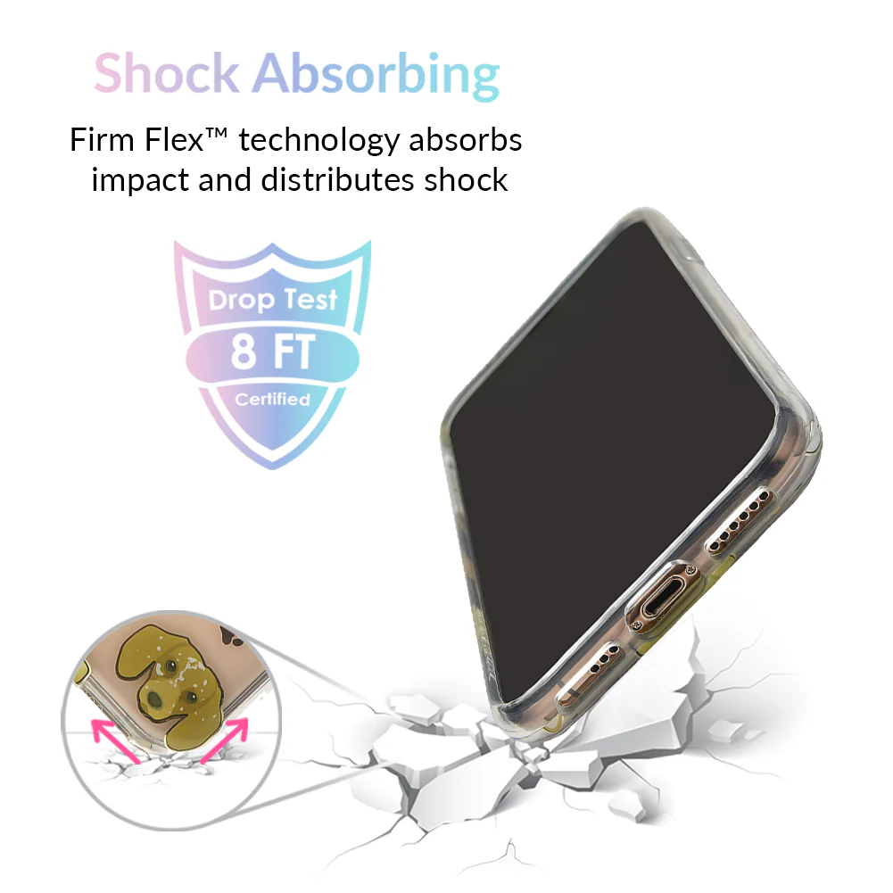 Dog Clear iPhone Case - Image 37