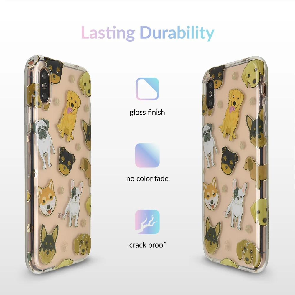 Dog Clear iPhone Case - Image 38