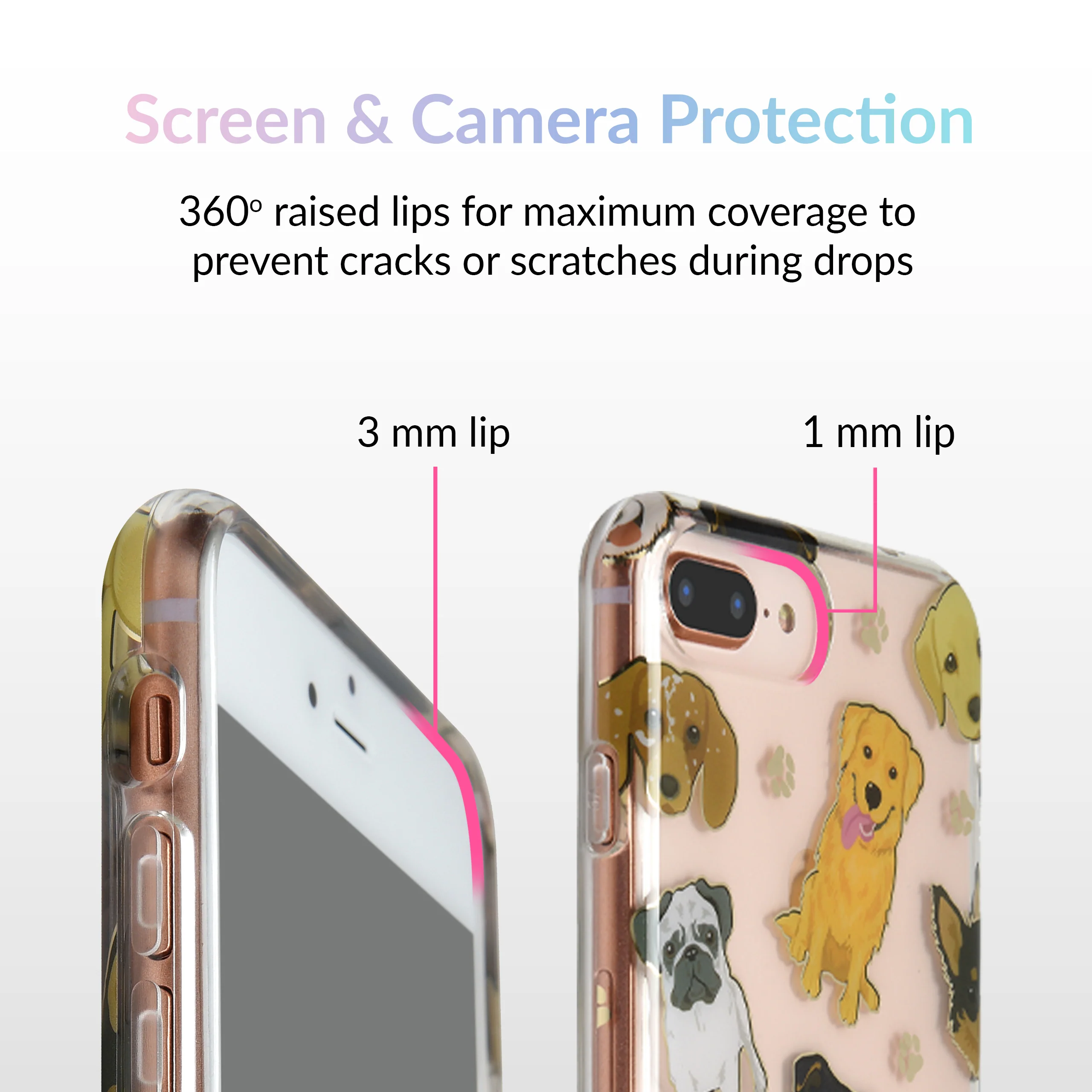 Dog Clear iPhone Case - Image 43