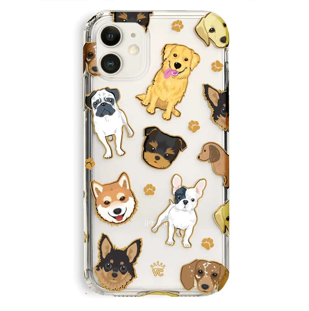 Dog Clear iPhone Case - Image 59
