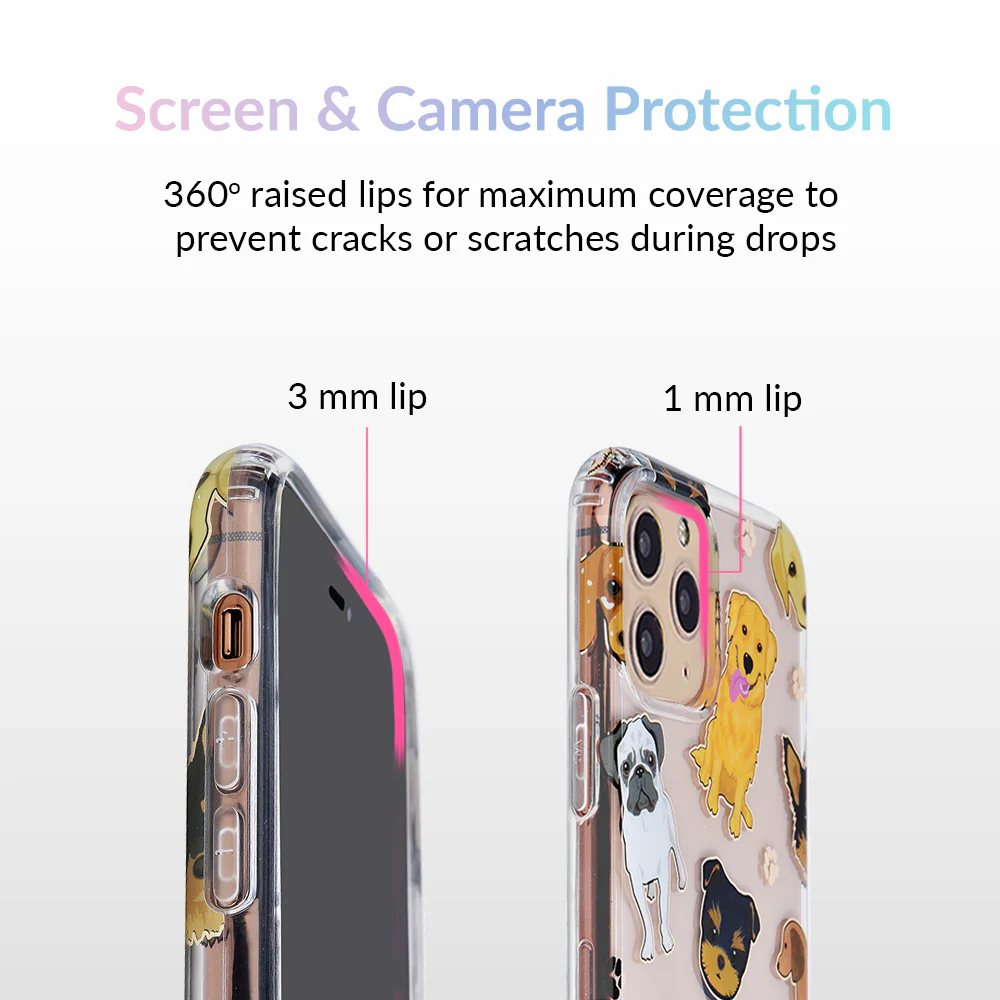 Dog Clear iPhone Case - Image 70
