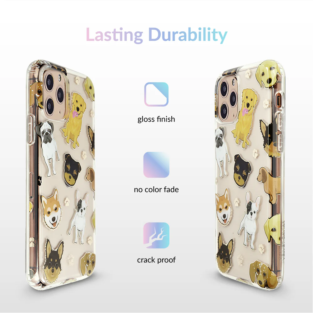 Dog Clear iPhone Case - Image 71