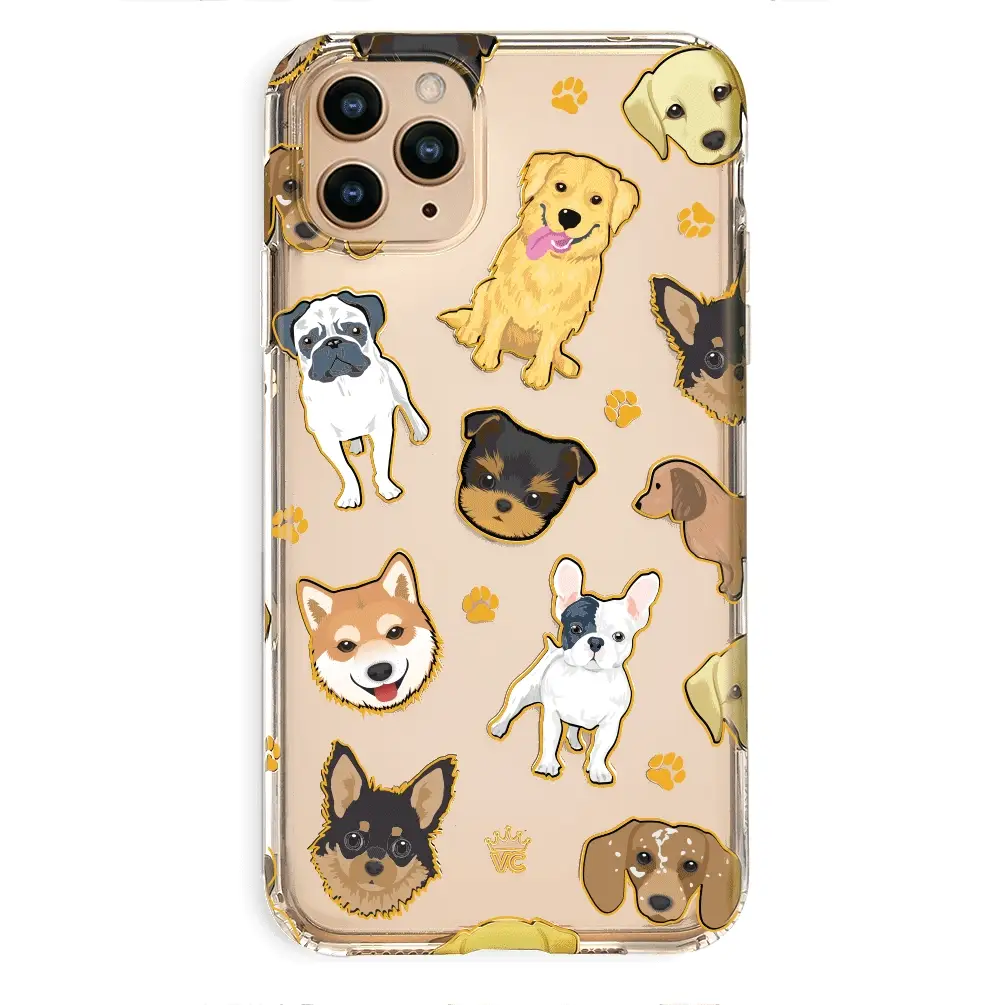 Dog Clear iPhone Case - Image 76